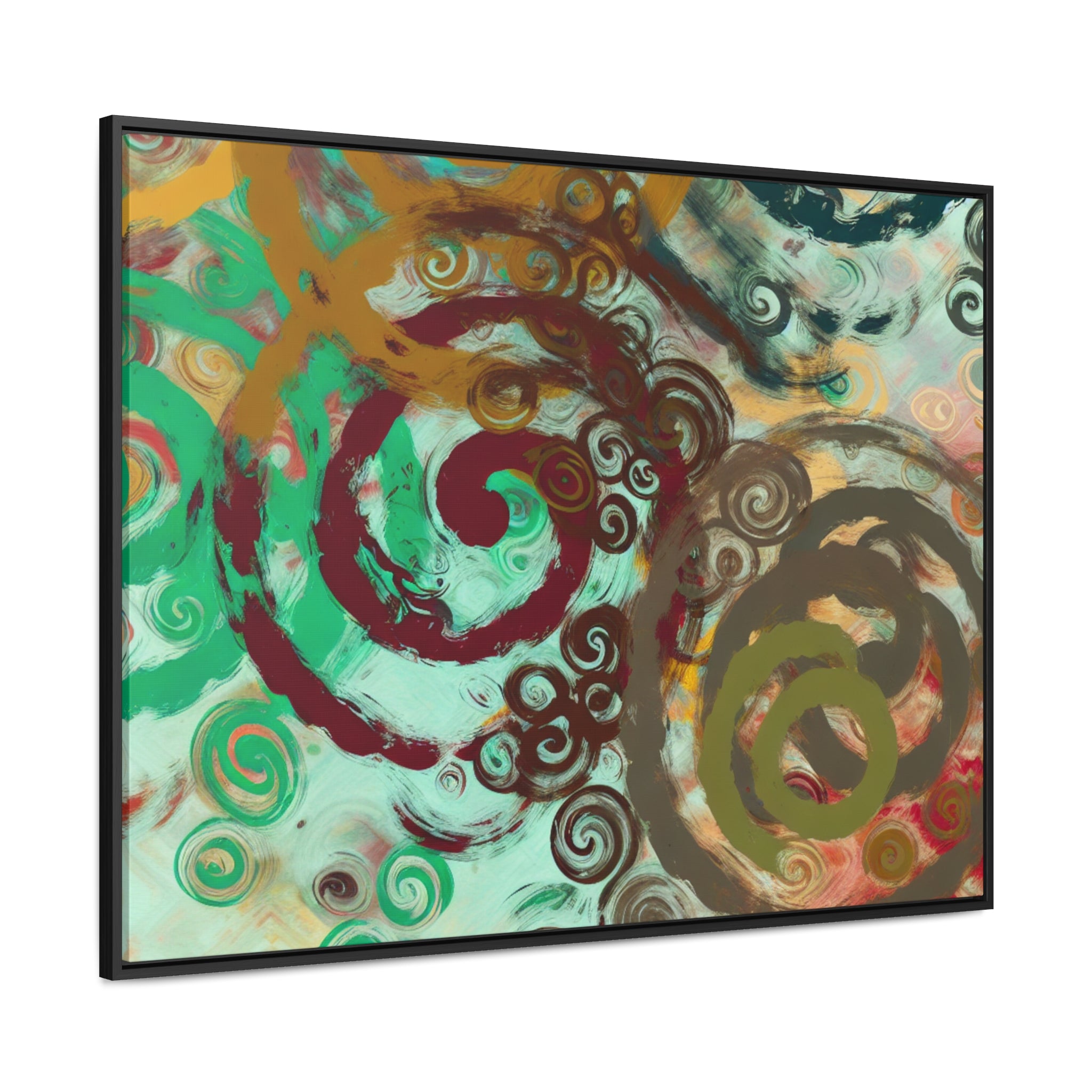 Dance of Colors | Framed Canvas