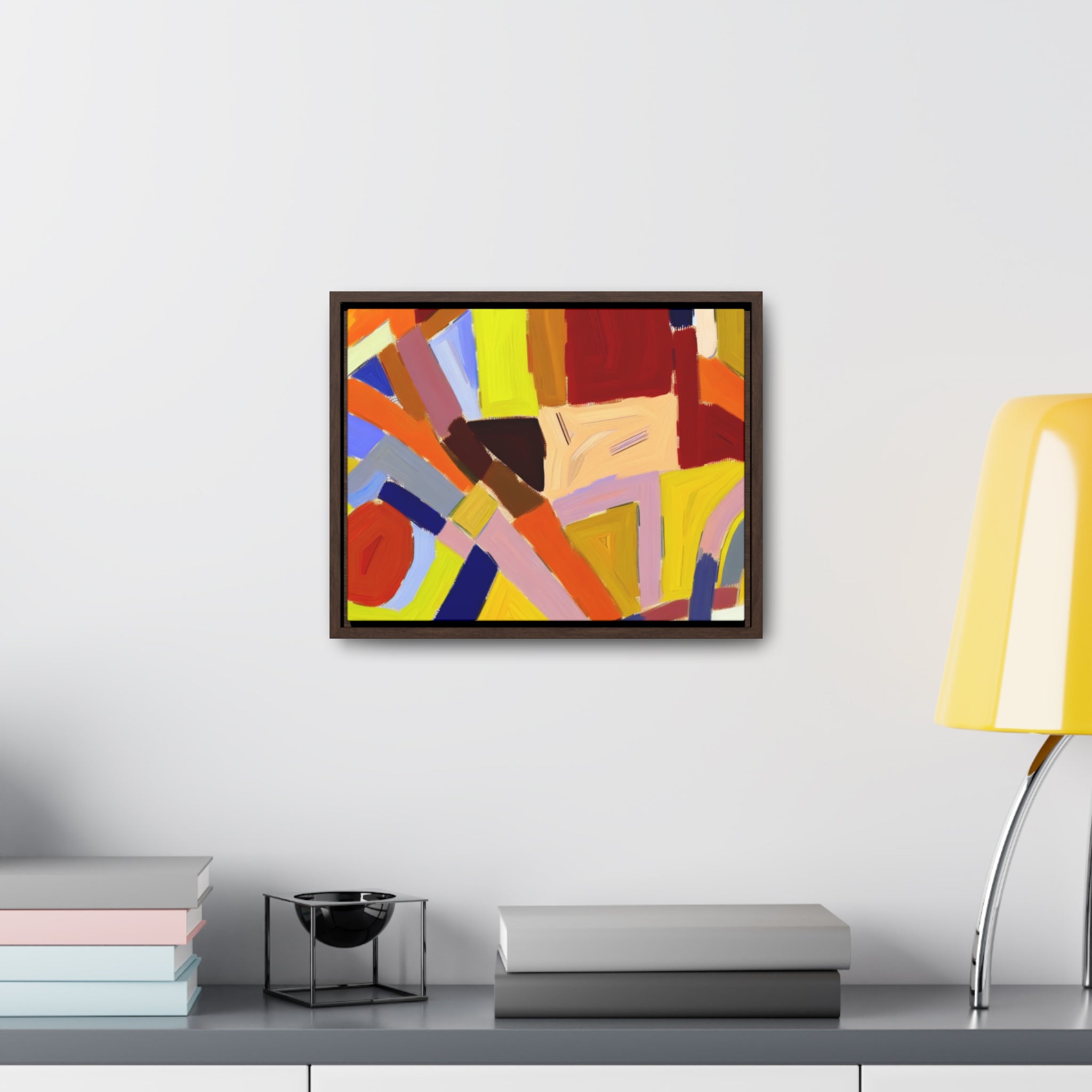 Kaleidoscope of Emotion | Framed Canvas