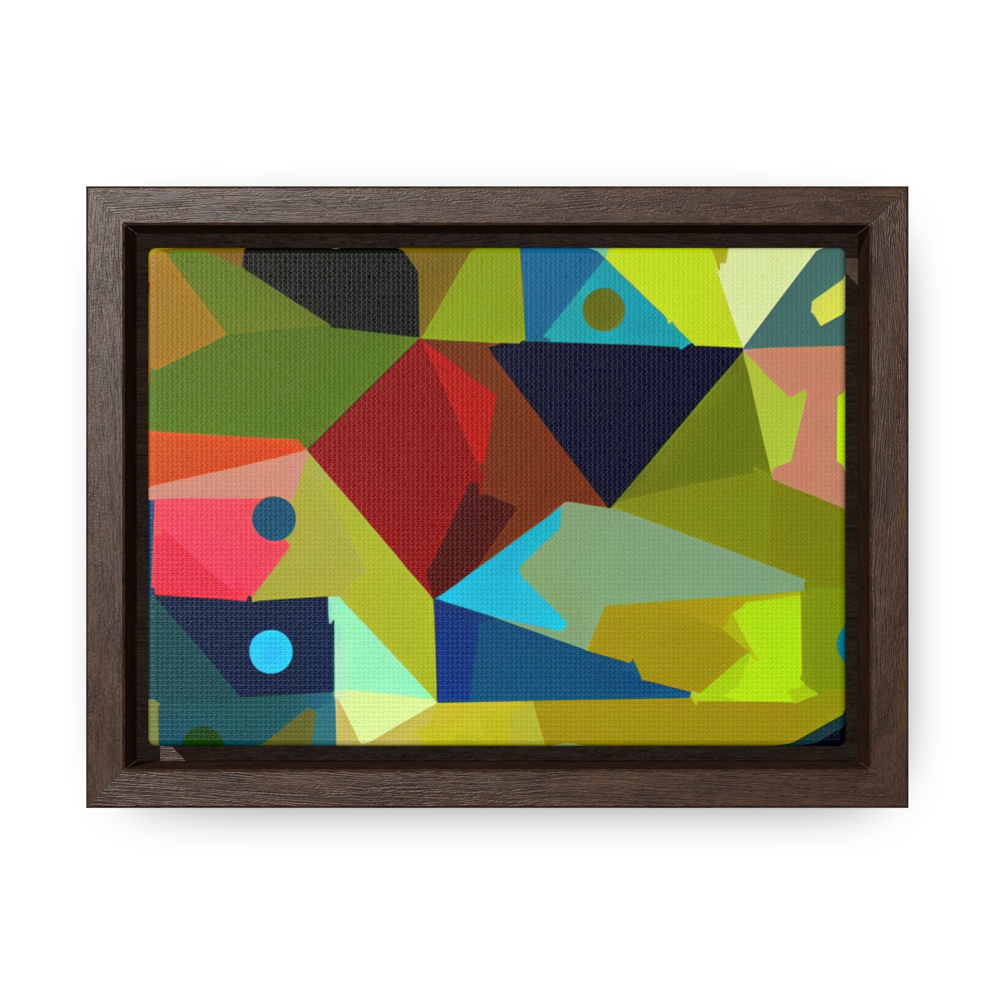 Kaleidoscope of Dimensions | Framed Canvas