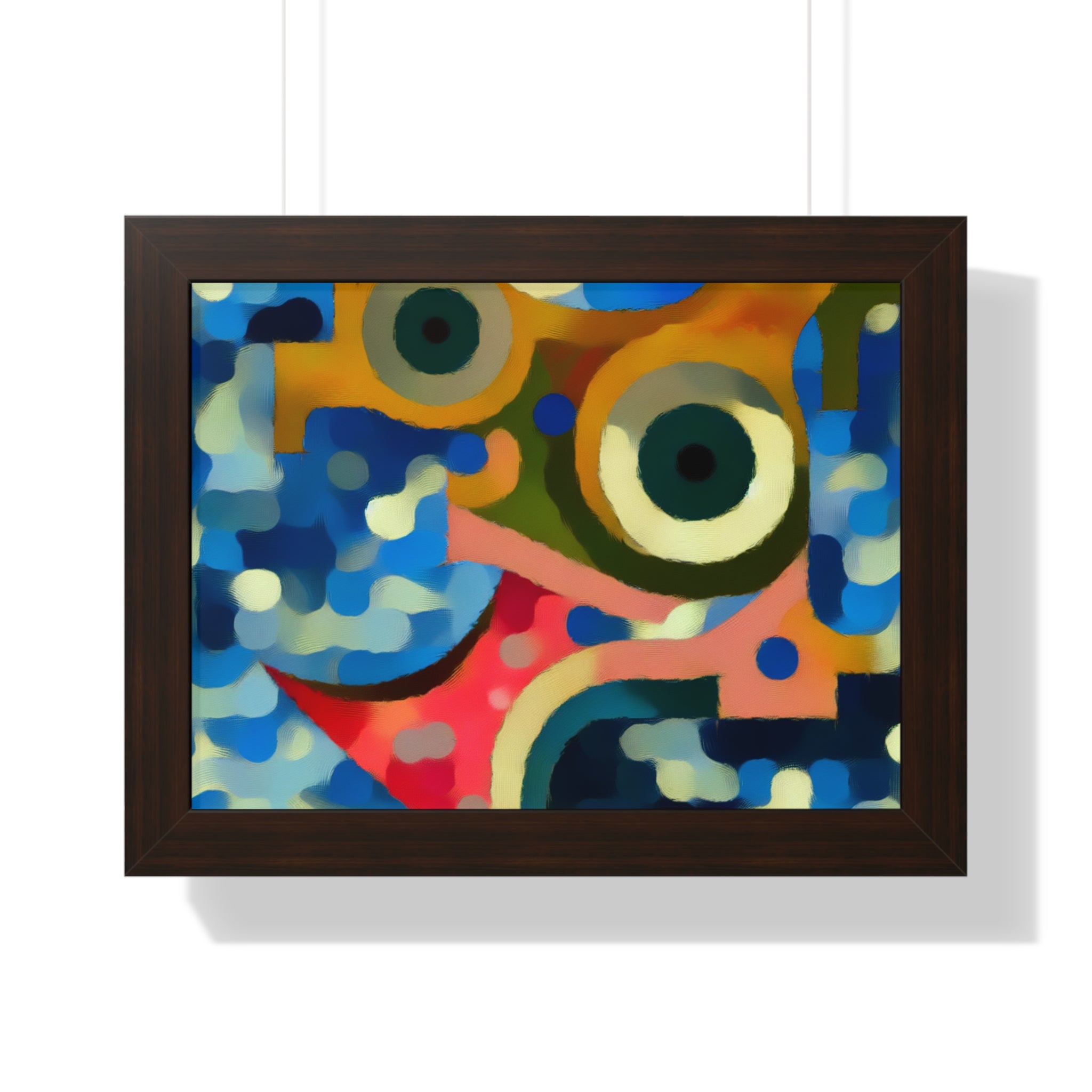 Oceanic Whispers and Kaleidoscope Dreams | Framed Print