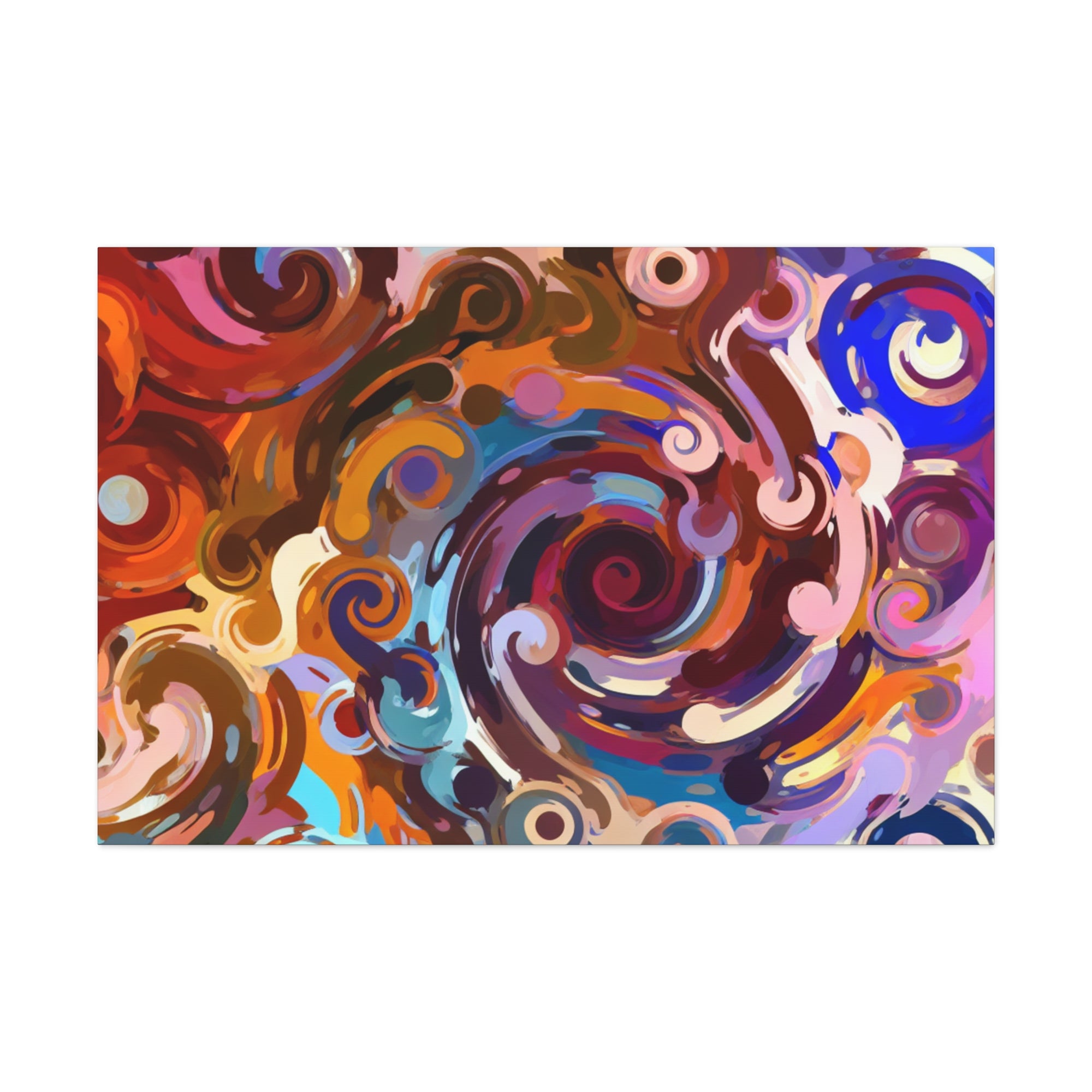 Elysian Whirls and Splashes | Canvas