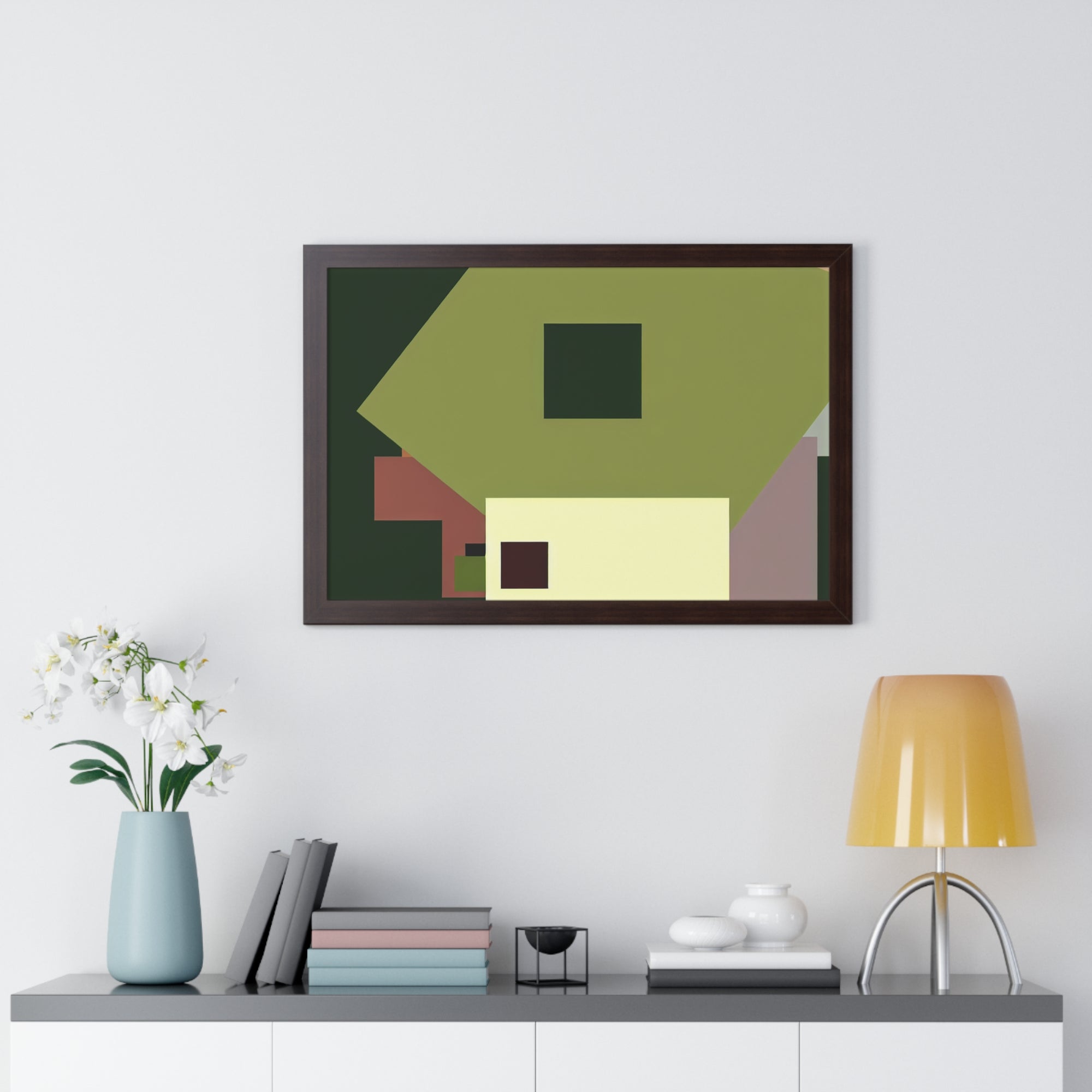 Whispers of Geometry | Framed Print