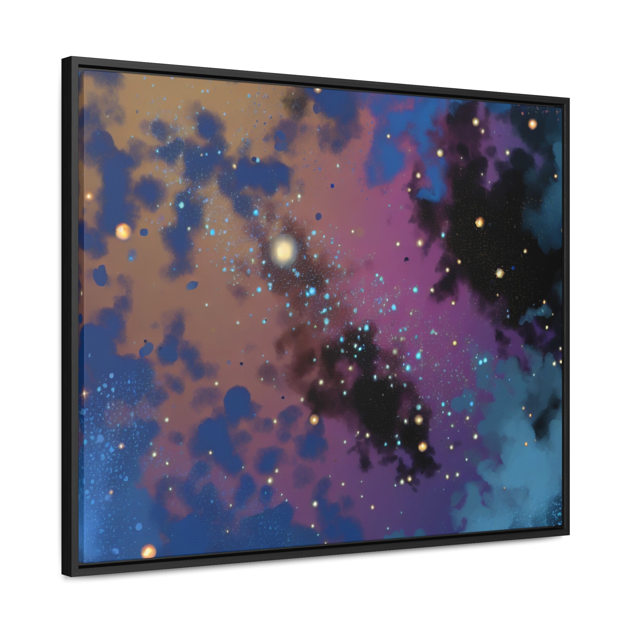 Galactic Whispers and Dreams | Framed Canvas