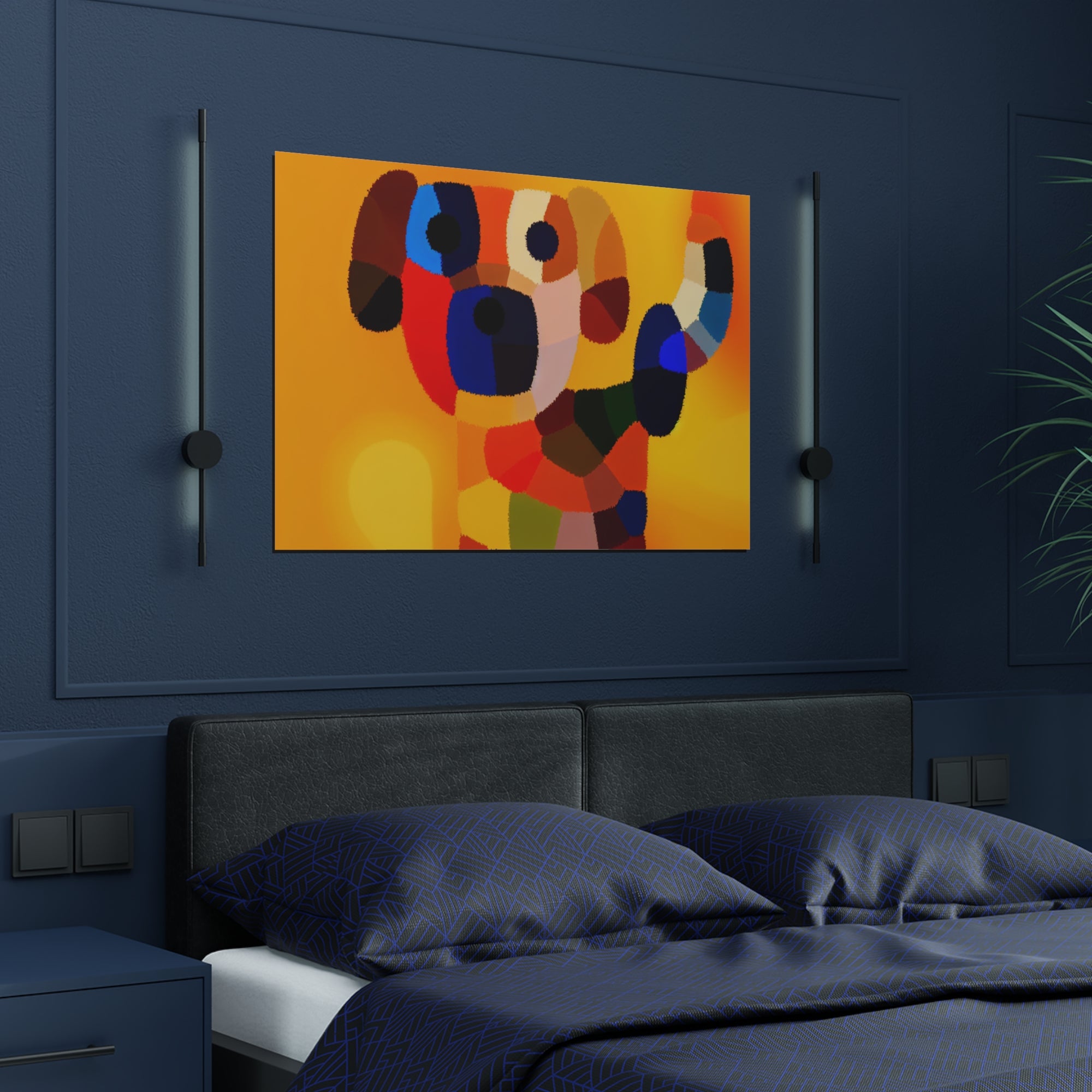Patches of Playfulness | Satin Print