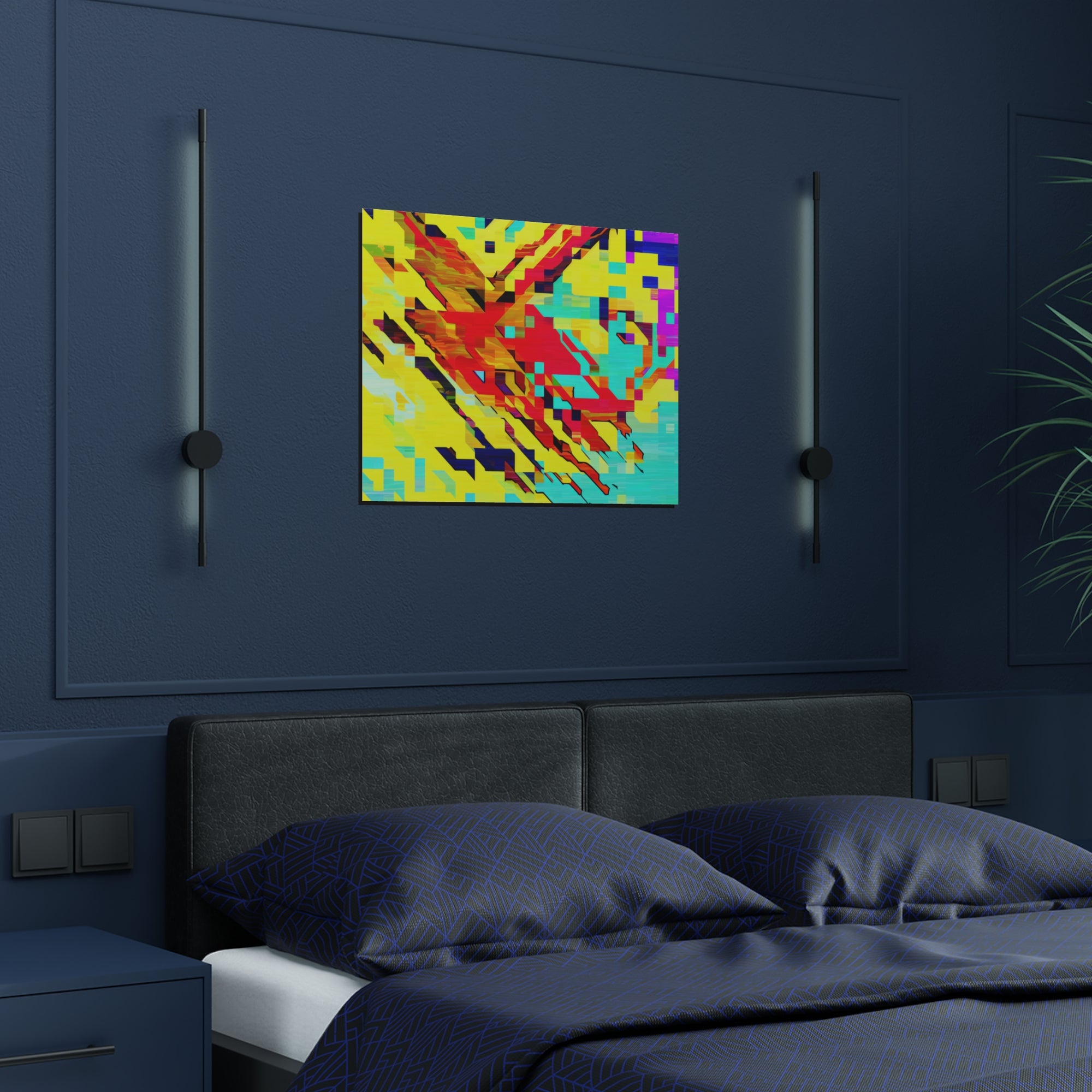 Euphoria in Pixels | Satin Print