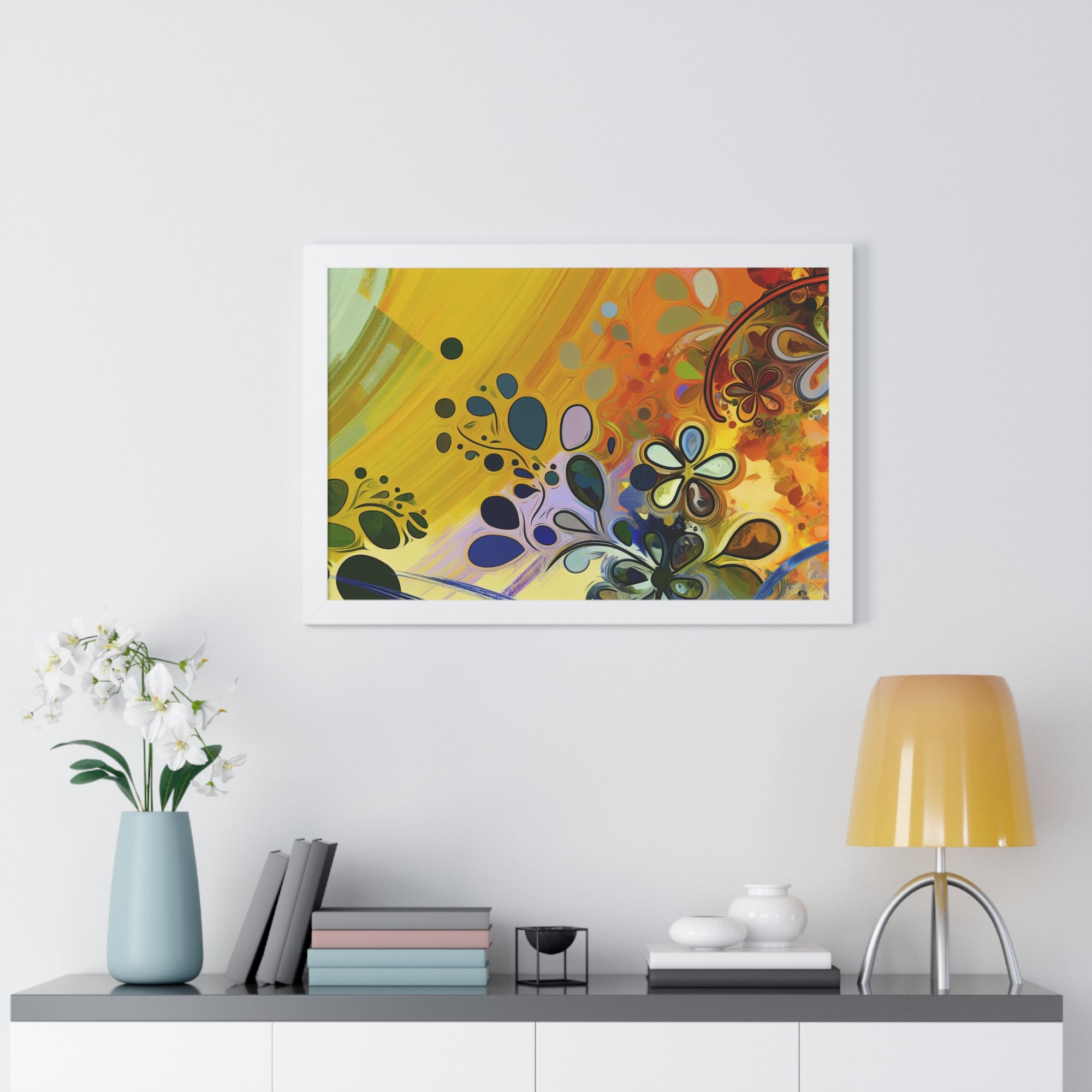 Whimsy in Bloom | Framed Print