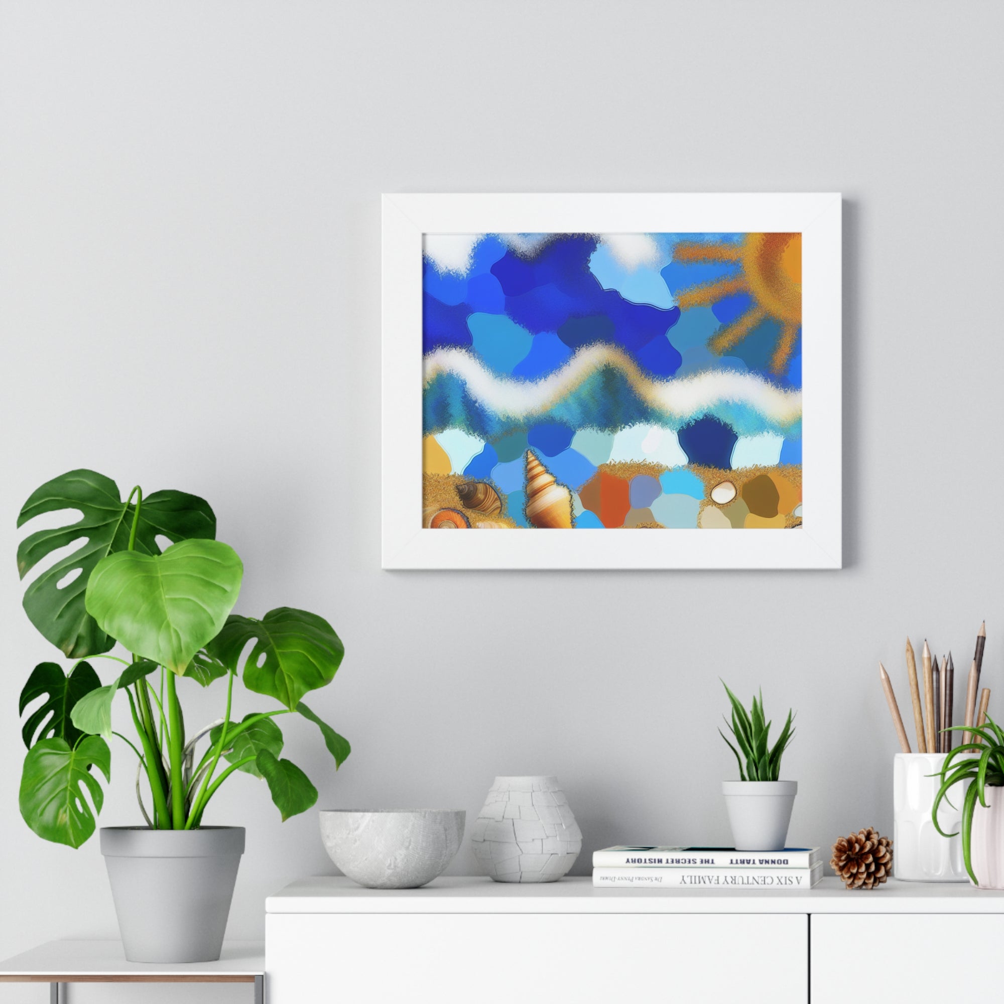 Tidal Dreams and Sunlight | Framed Print