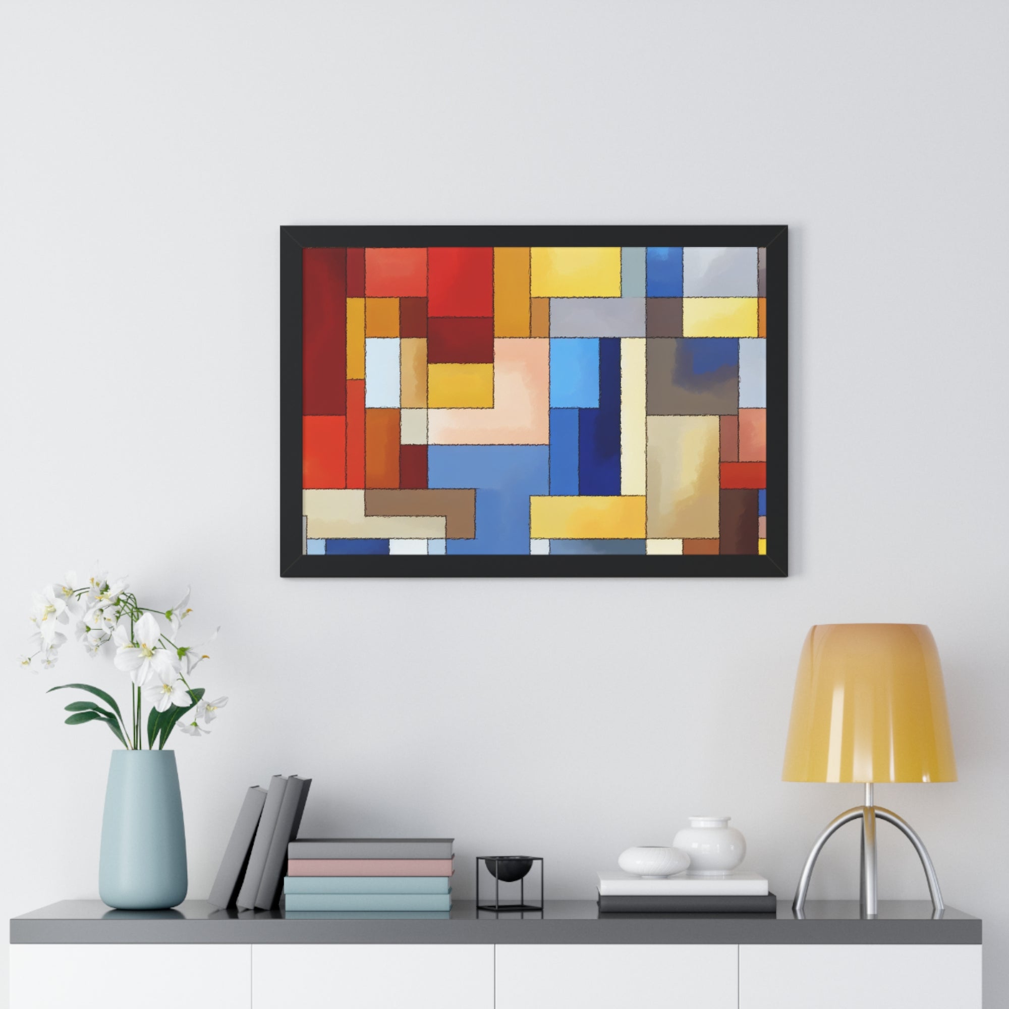 Fragmented Resonance | Framed Print