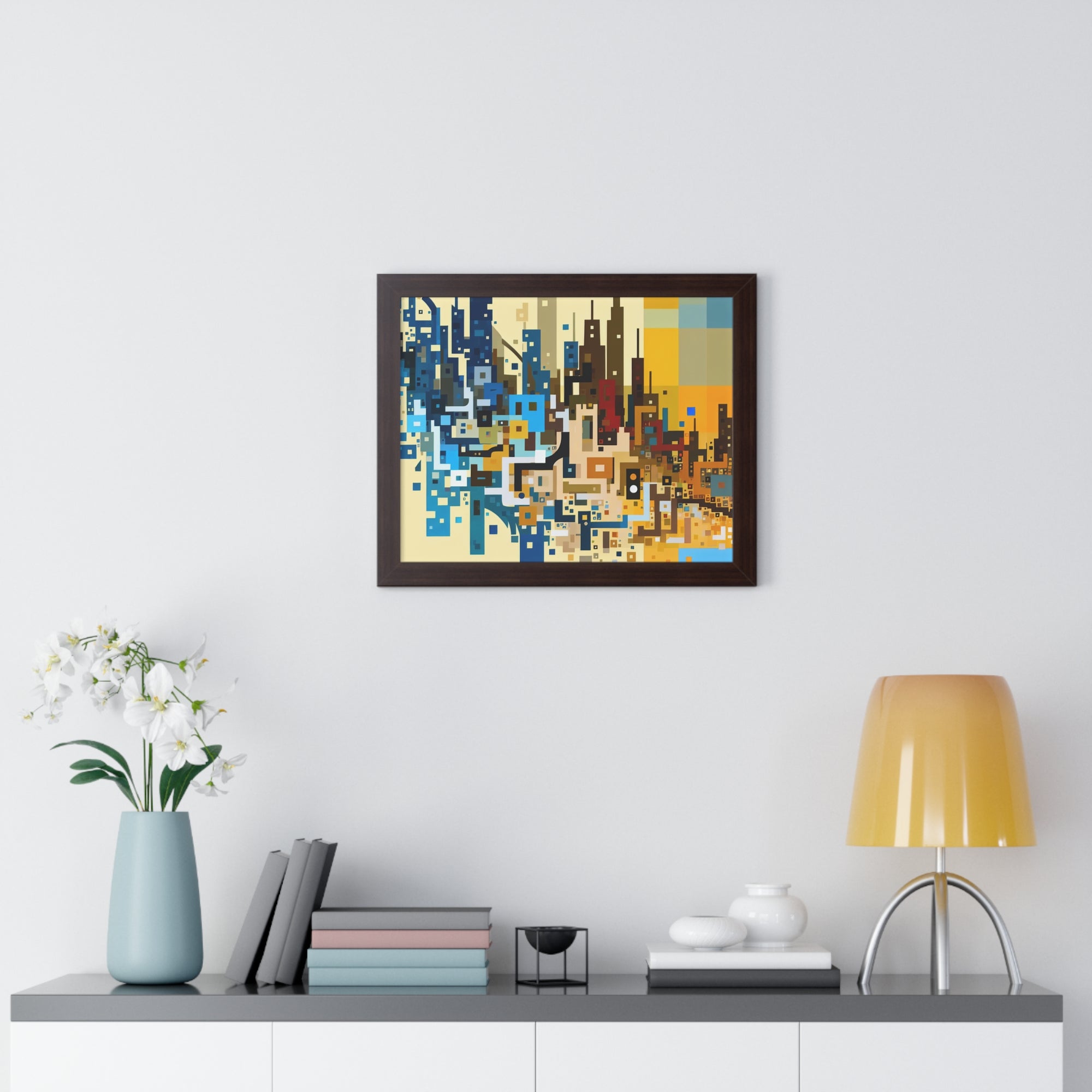 Metro Mirage | Framed Print