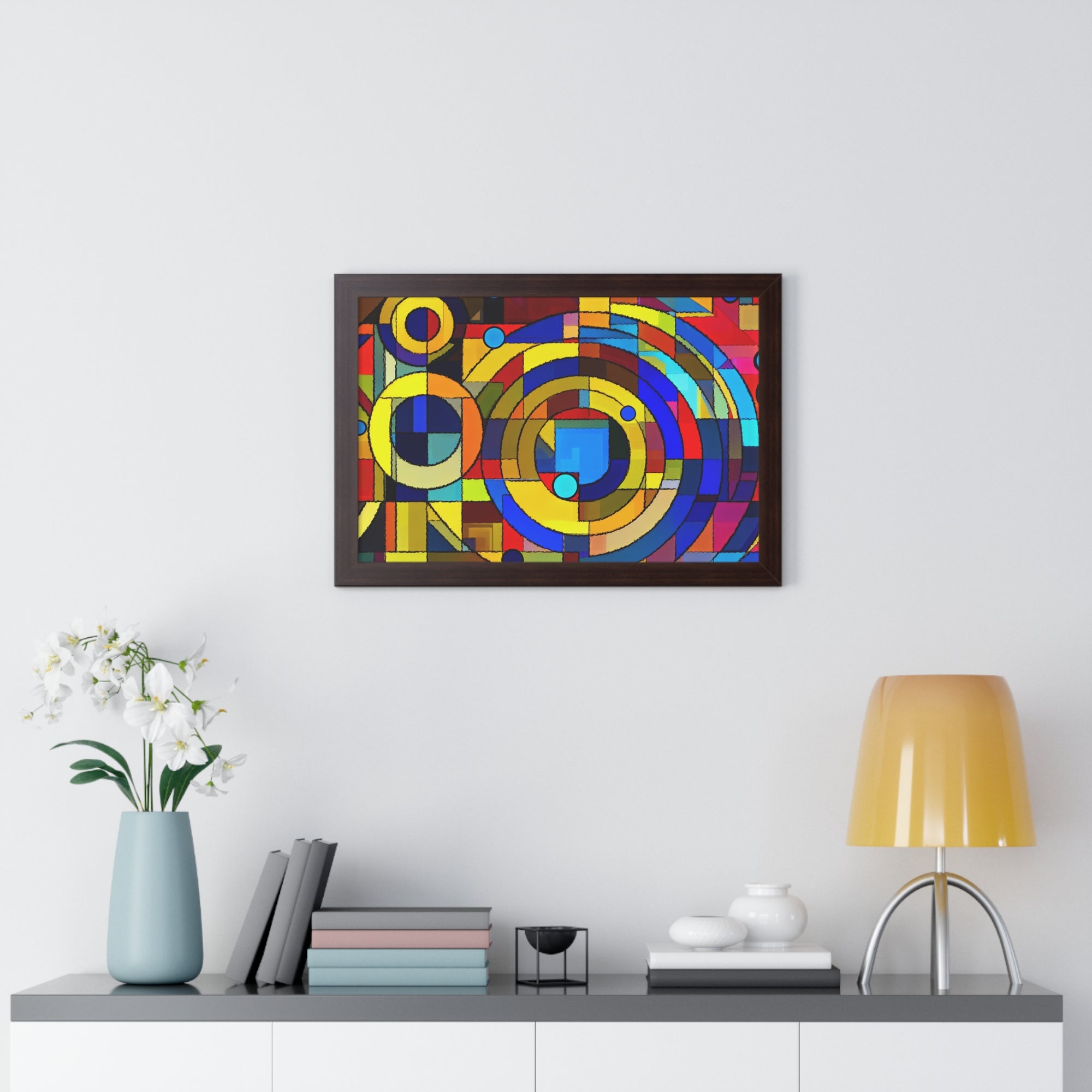 Dynamic Chaos and Harmony | Framed Print