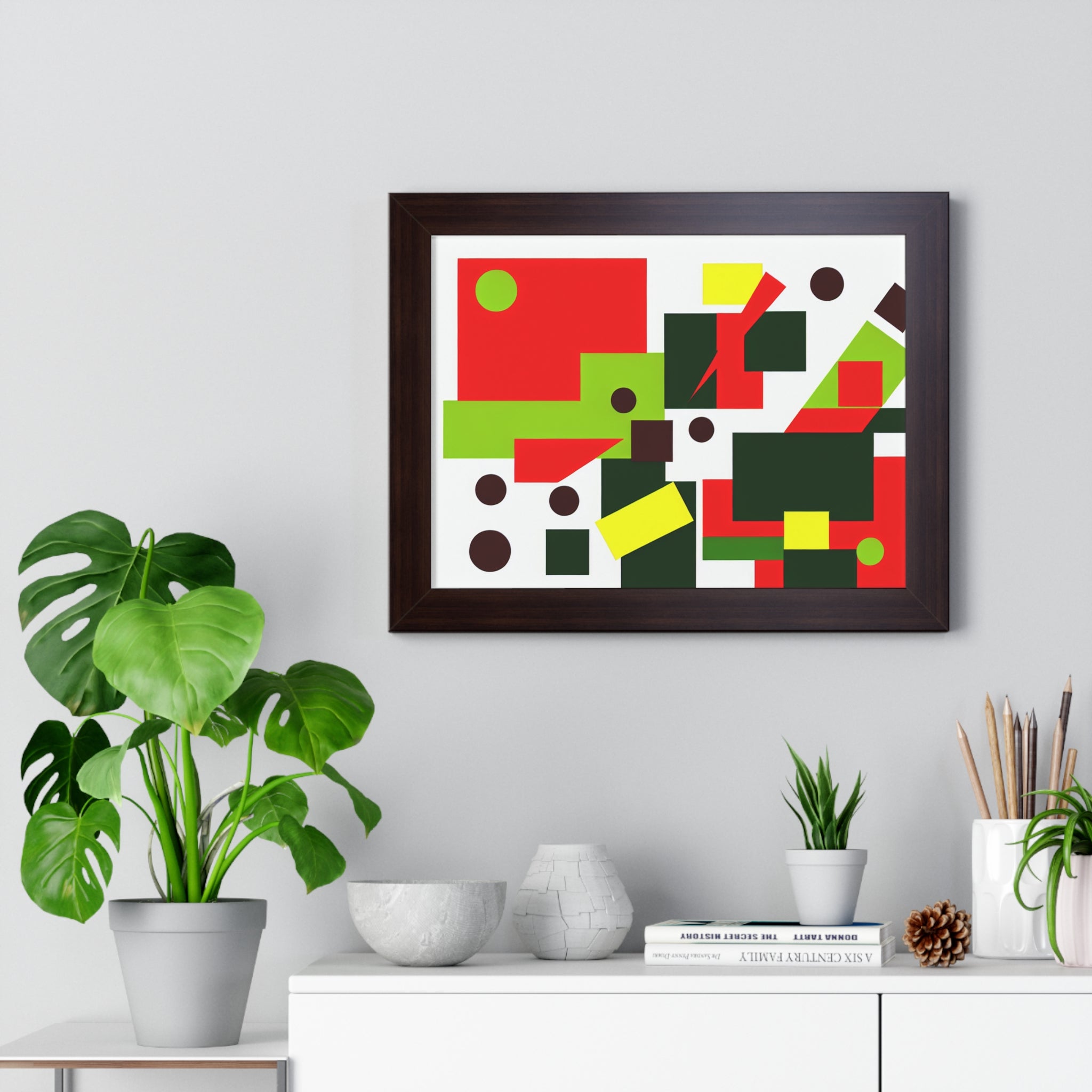 Chromatic Chaos and Order | Framed Print