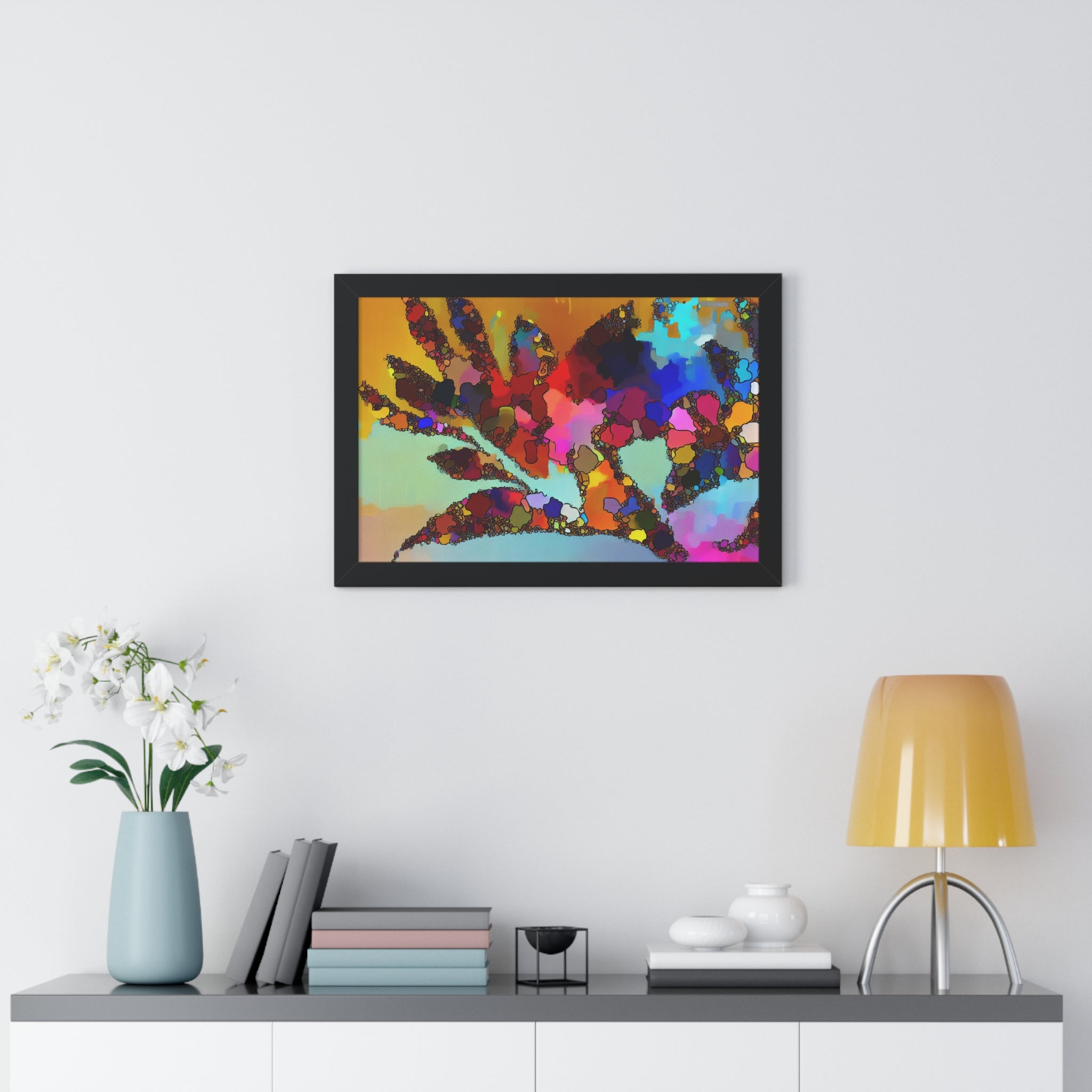 Botanical Rhythm and Flow | Framed Print