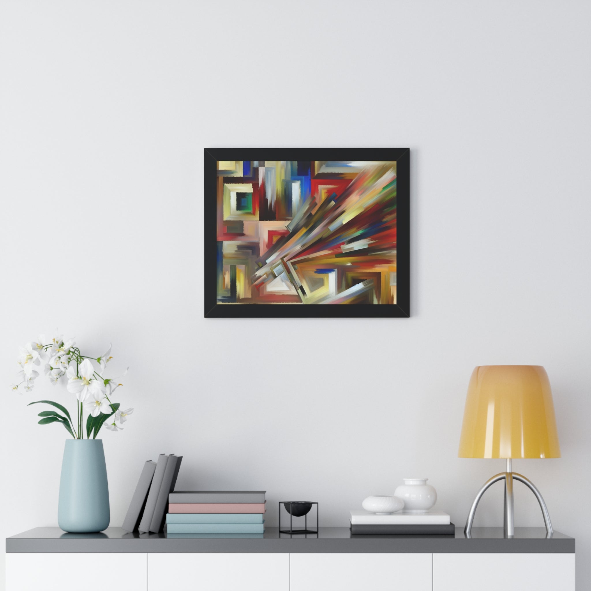 Urban Velocity and Chaos | Framed Print