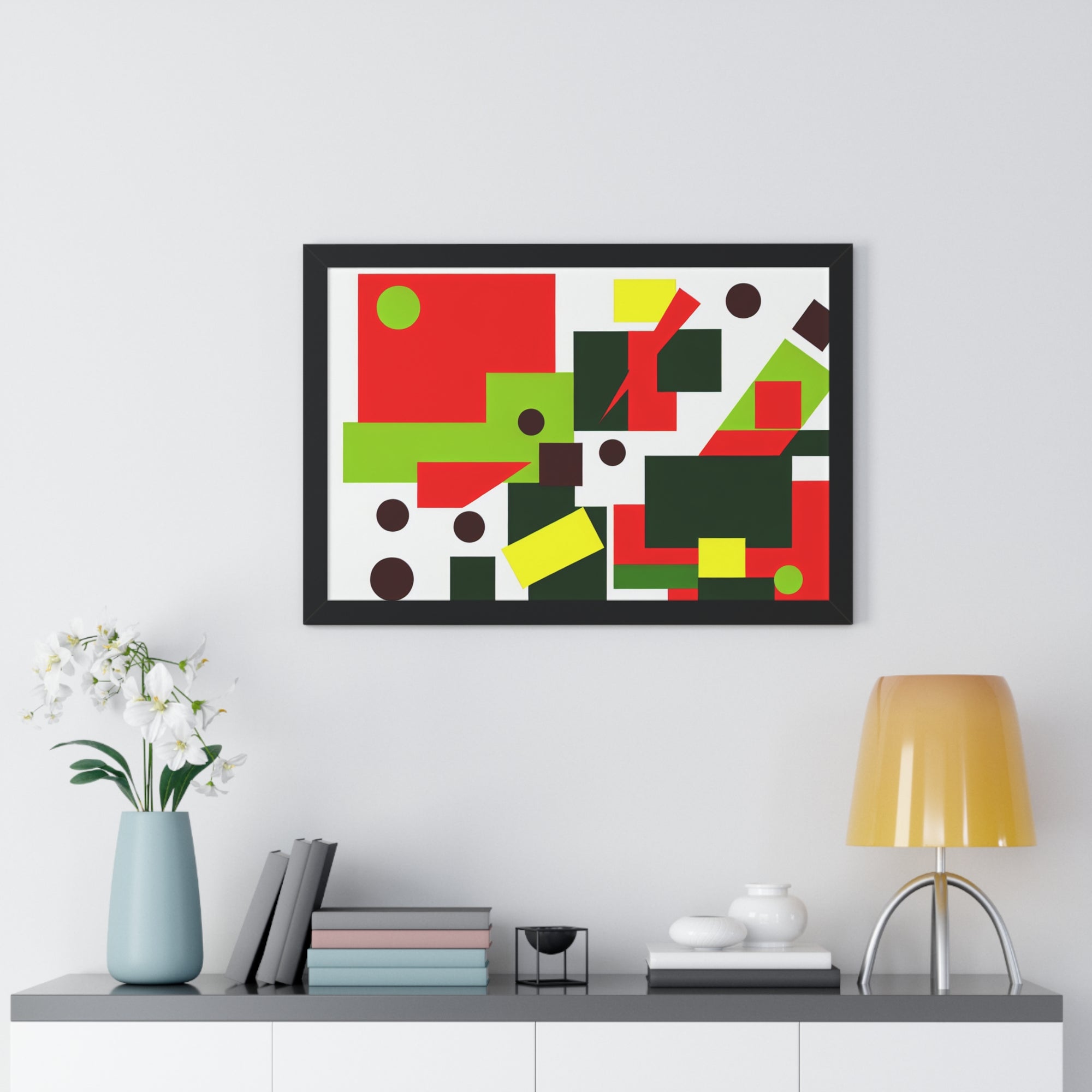 Chromatic Chaos and Order | Framed Print