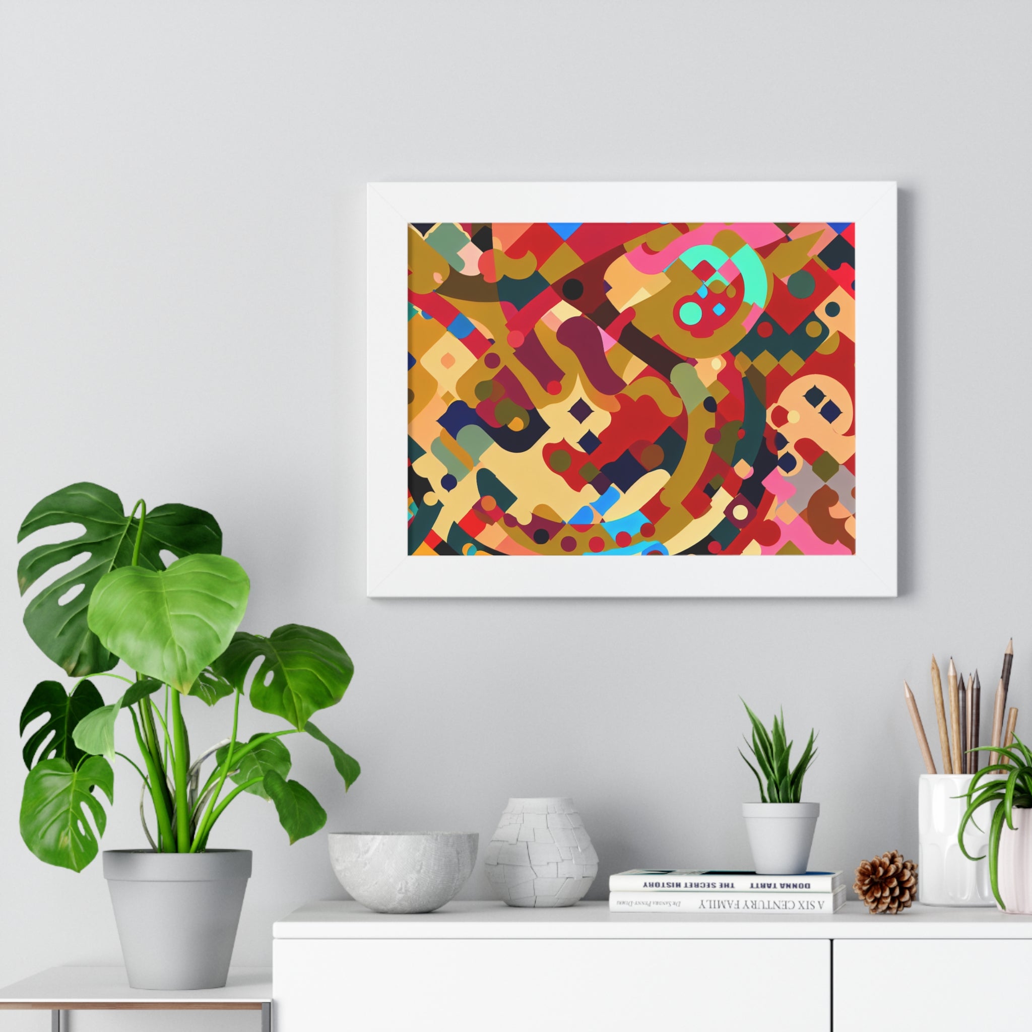 Whispers of Color and Form | Framed Print