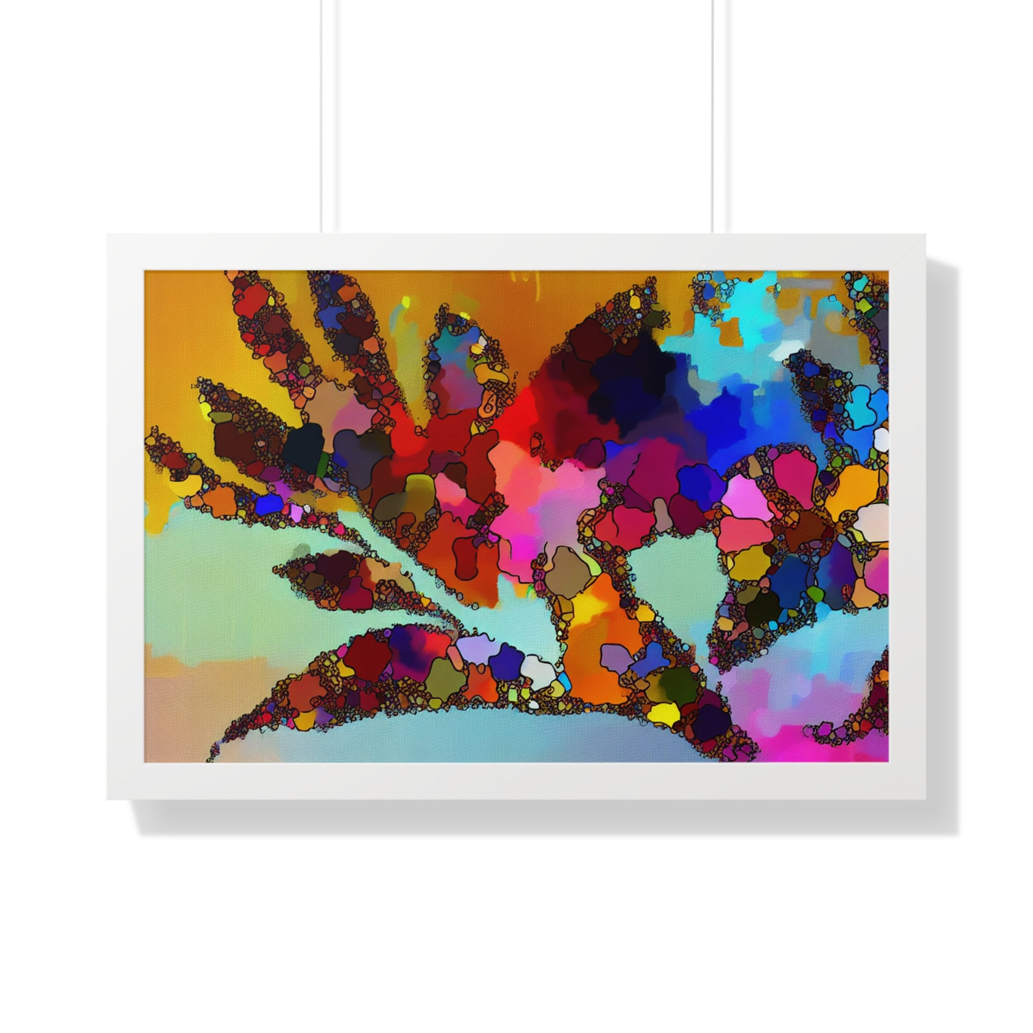 Botanical Rhythm and Flow | Framed Print