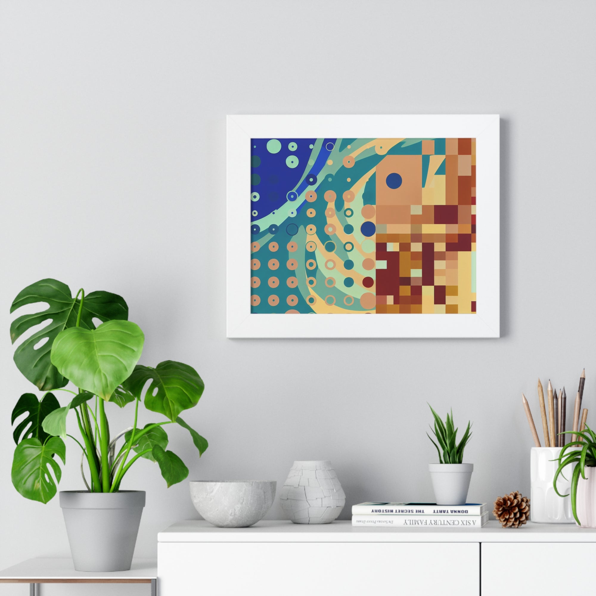 Whirlwind of Colors | Framed Print