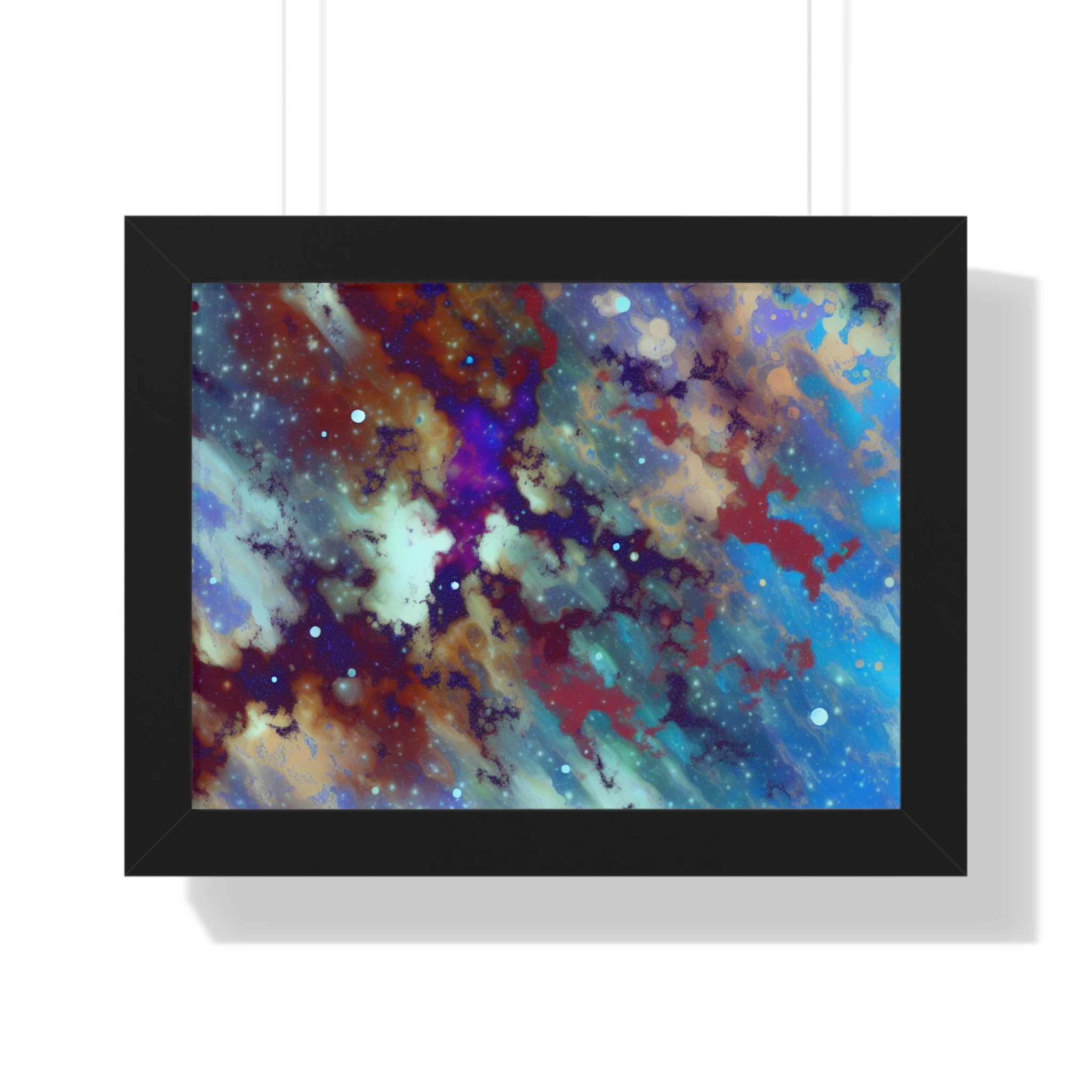 Stellar Whispers and Cosmic Dreams | Framed Print