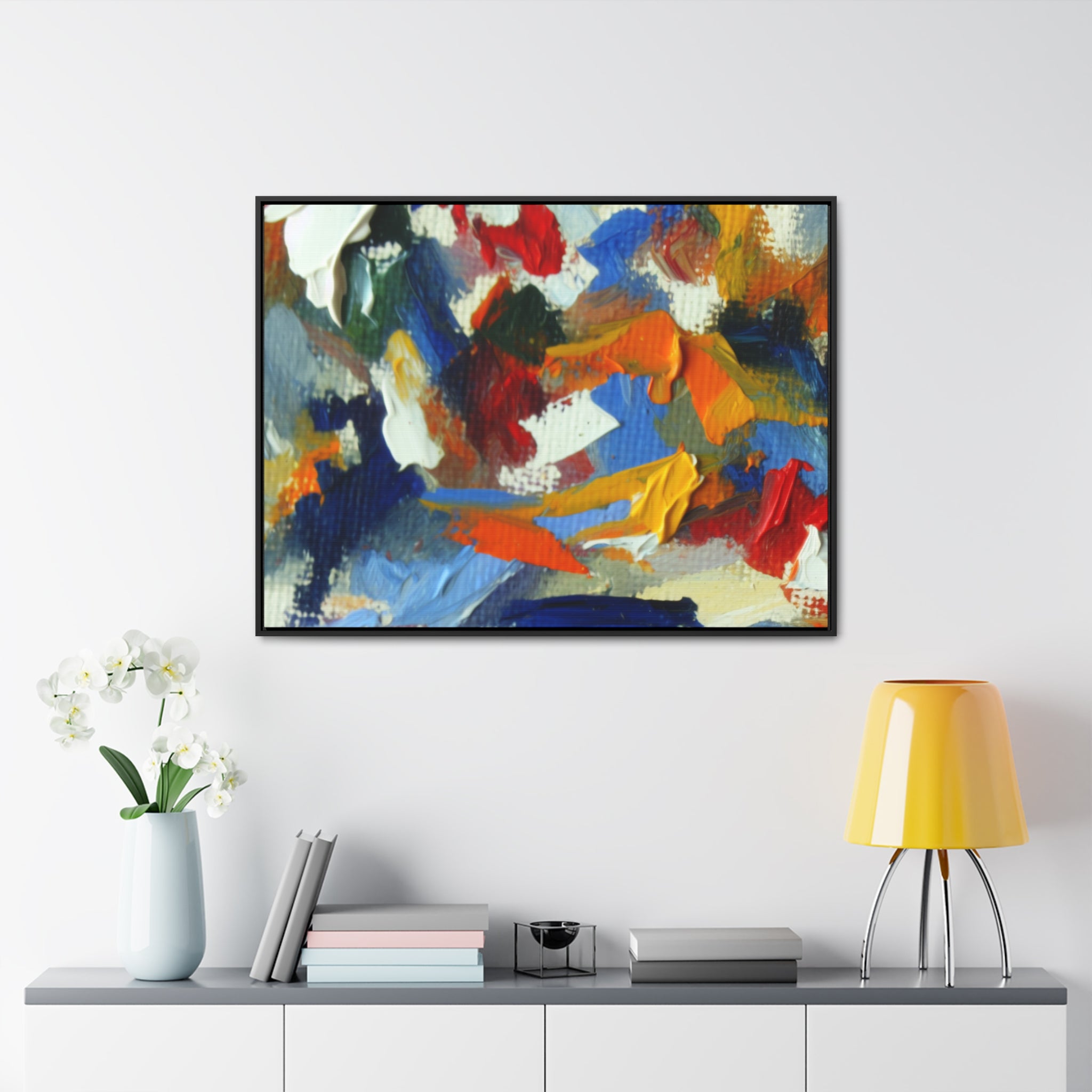 Fevered Dreams and Disson | Framed Canvas