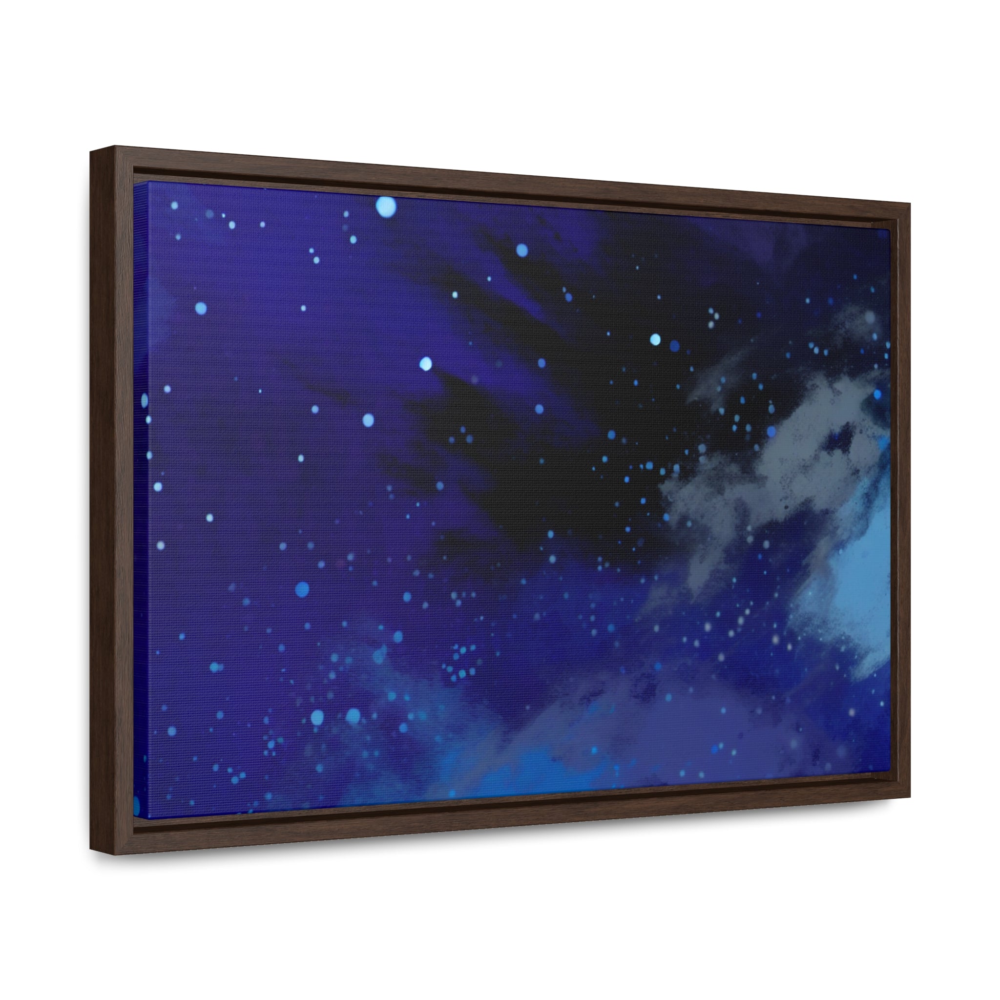 Ethereal Celestial Whirlwind | Framed Canvas