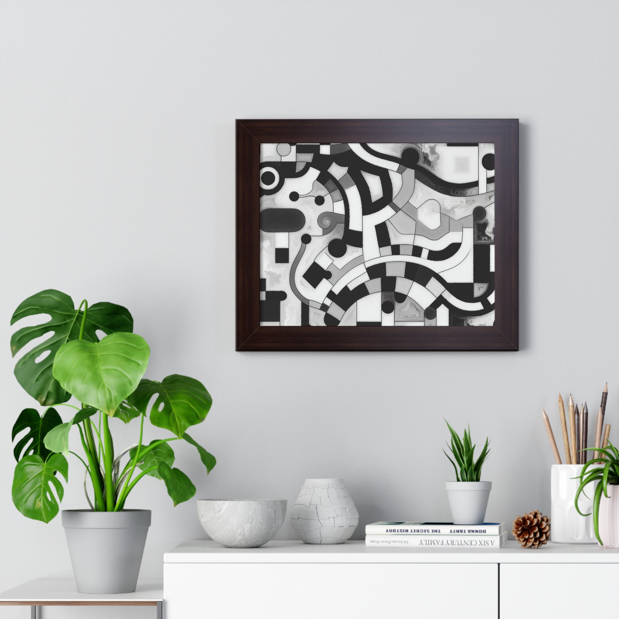 Rhythm of Shadows | Framed Print