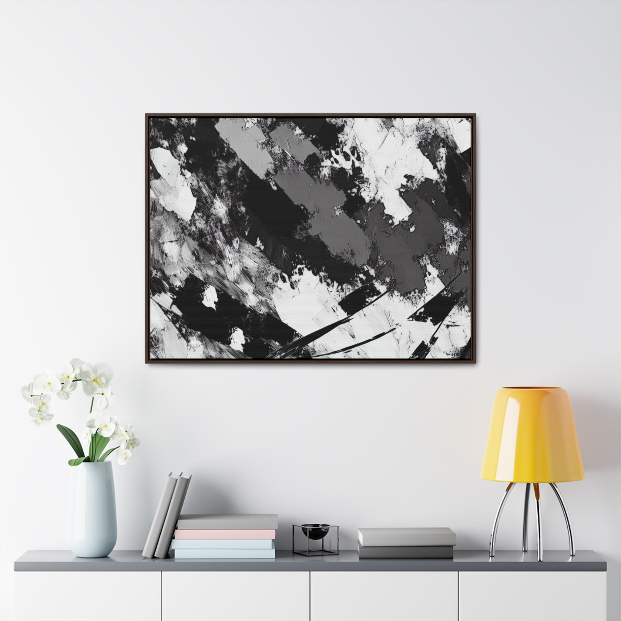 Eclipse of Emotion | Framed Canvas