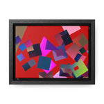 Vibrant Square Serenade | Framed Canvas