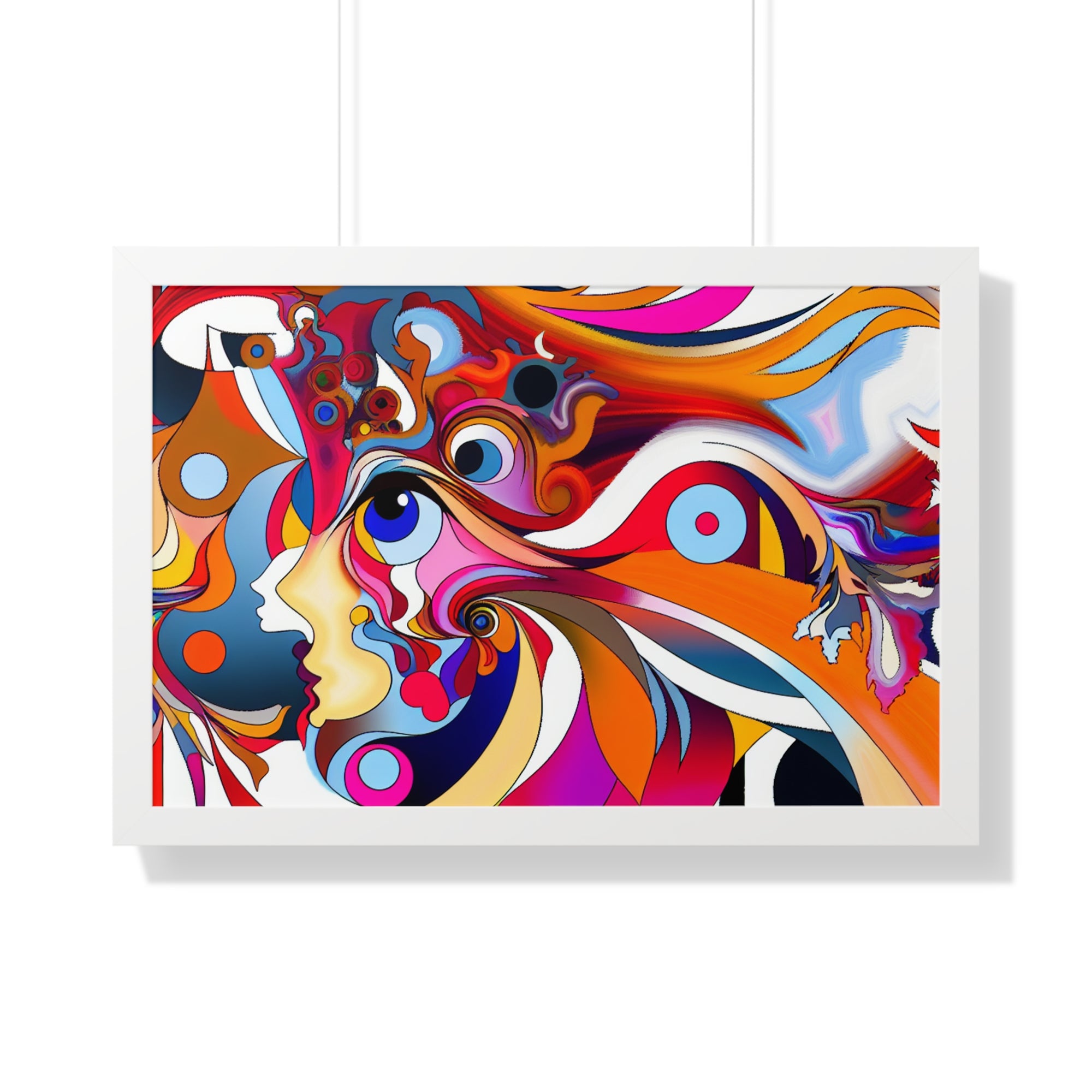 Chroma Dreamscape Fusion | Framed Print