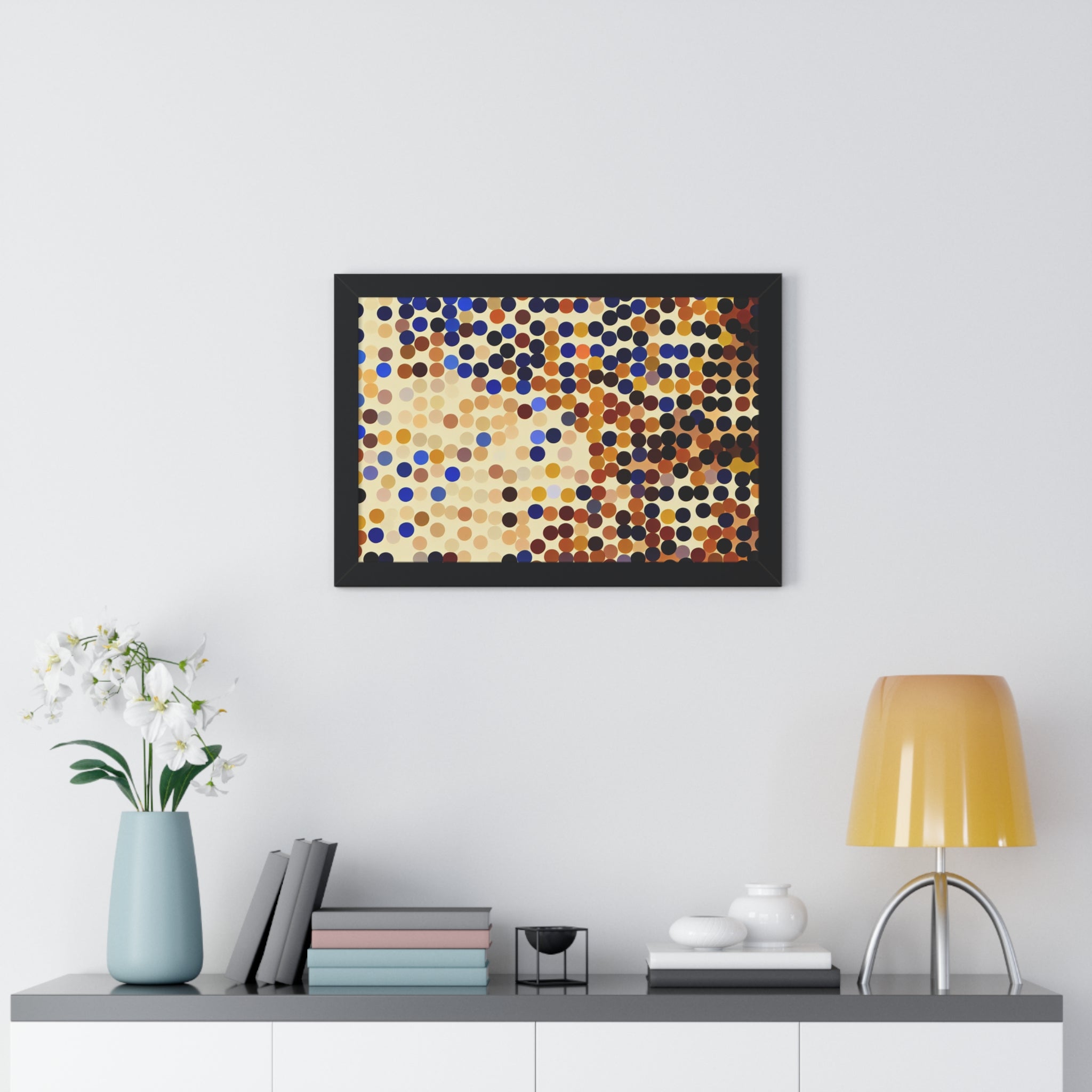 Whispers of Circles | Framed Print