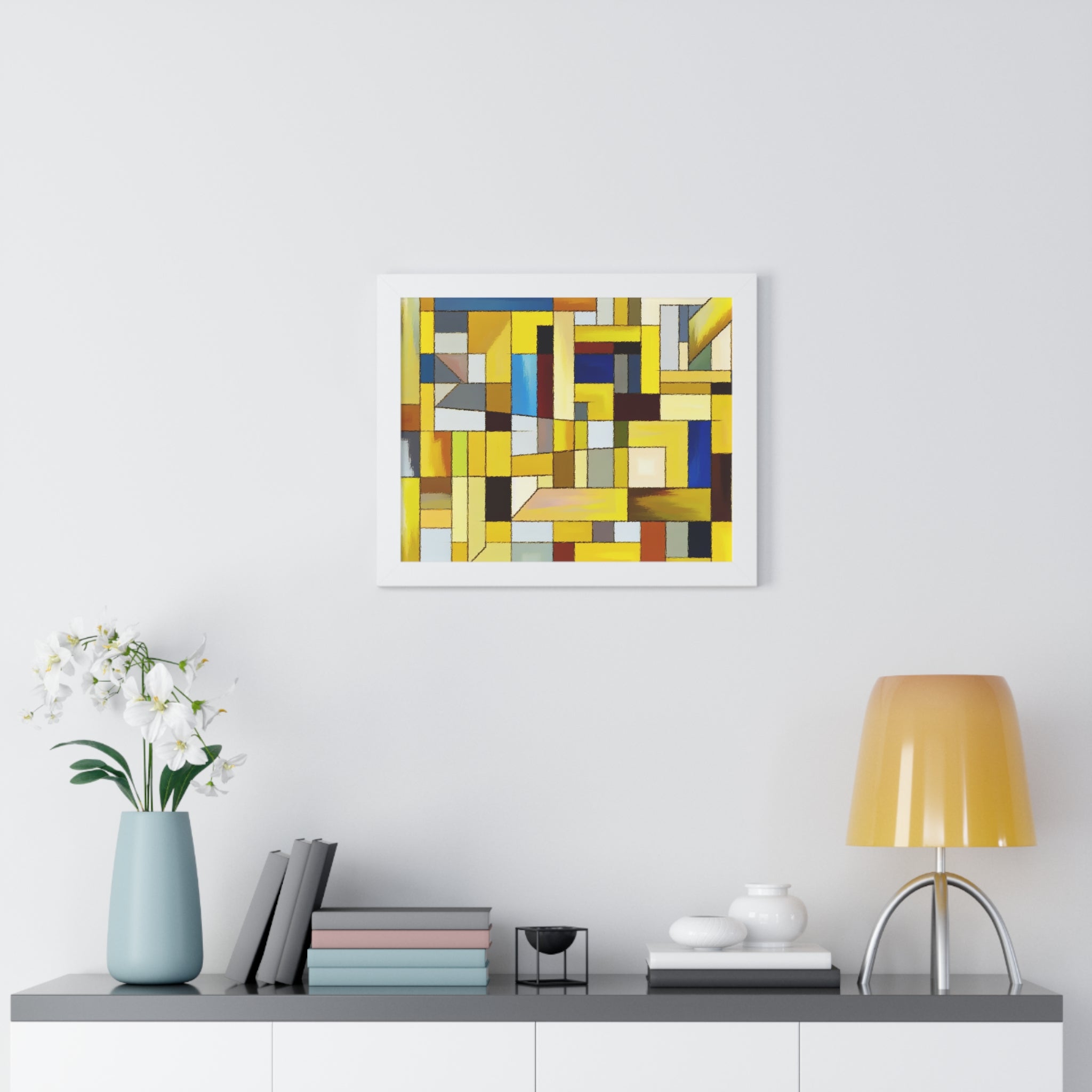 Chromatic Fragments and Light | Framed Print