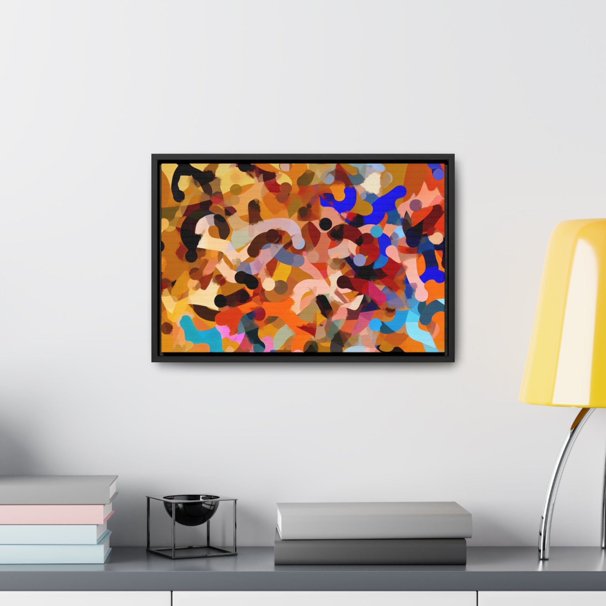 Wild Whispers and Colors | Framed Canvas