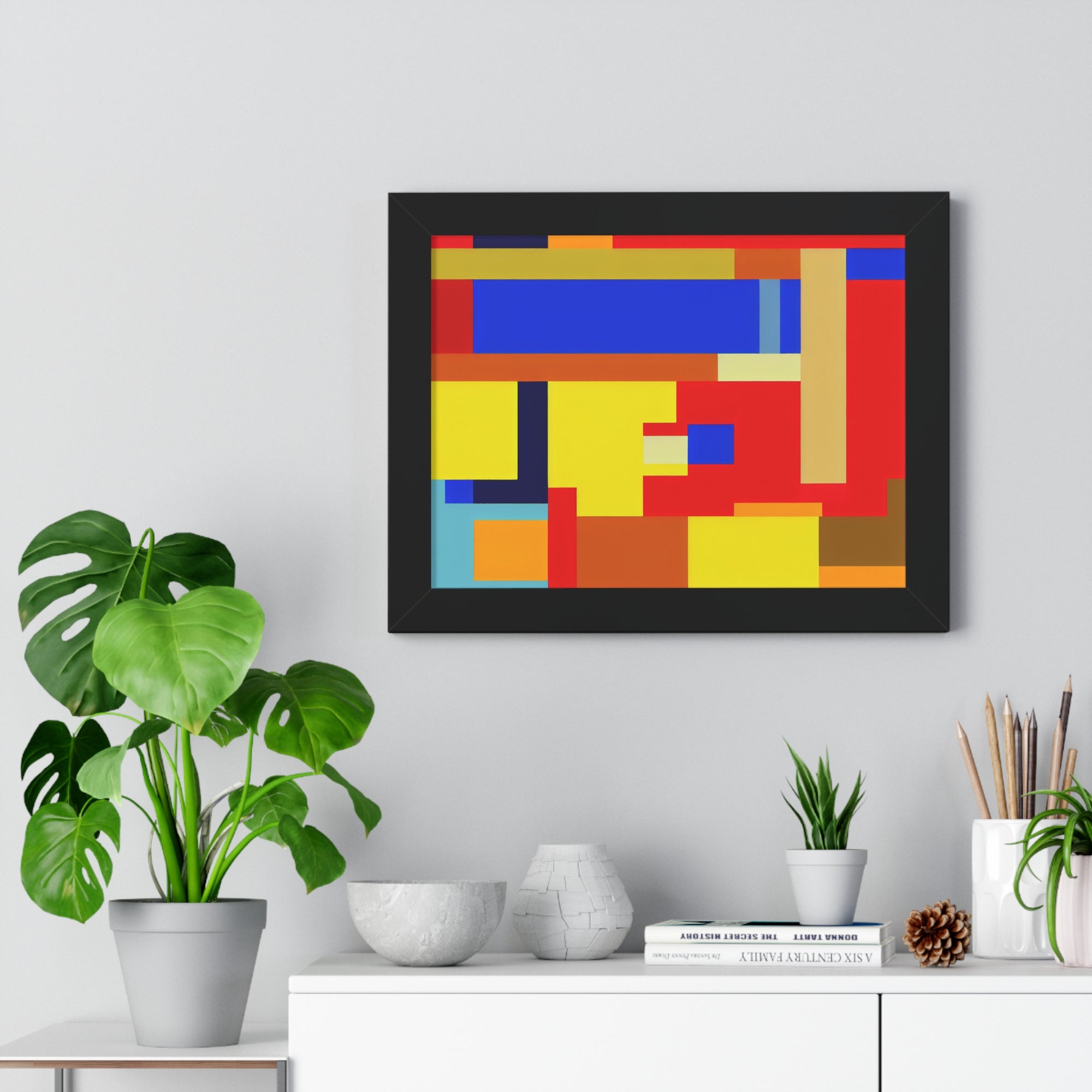 Vibrant Harmony Unleashed | Framed Print