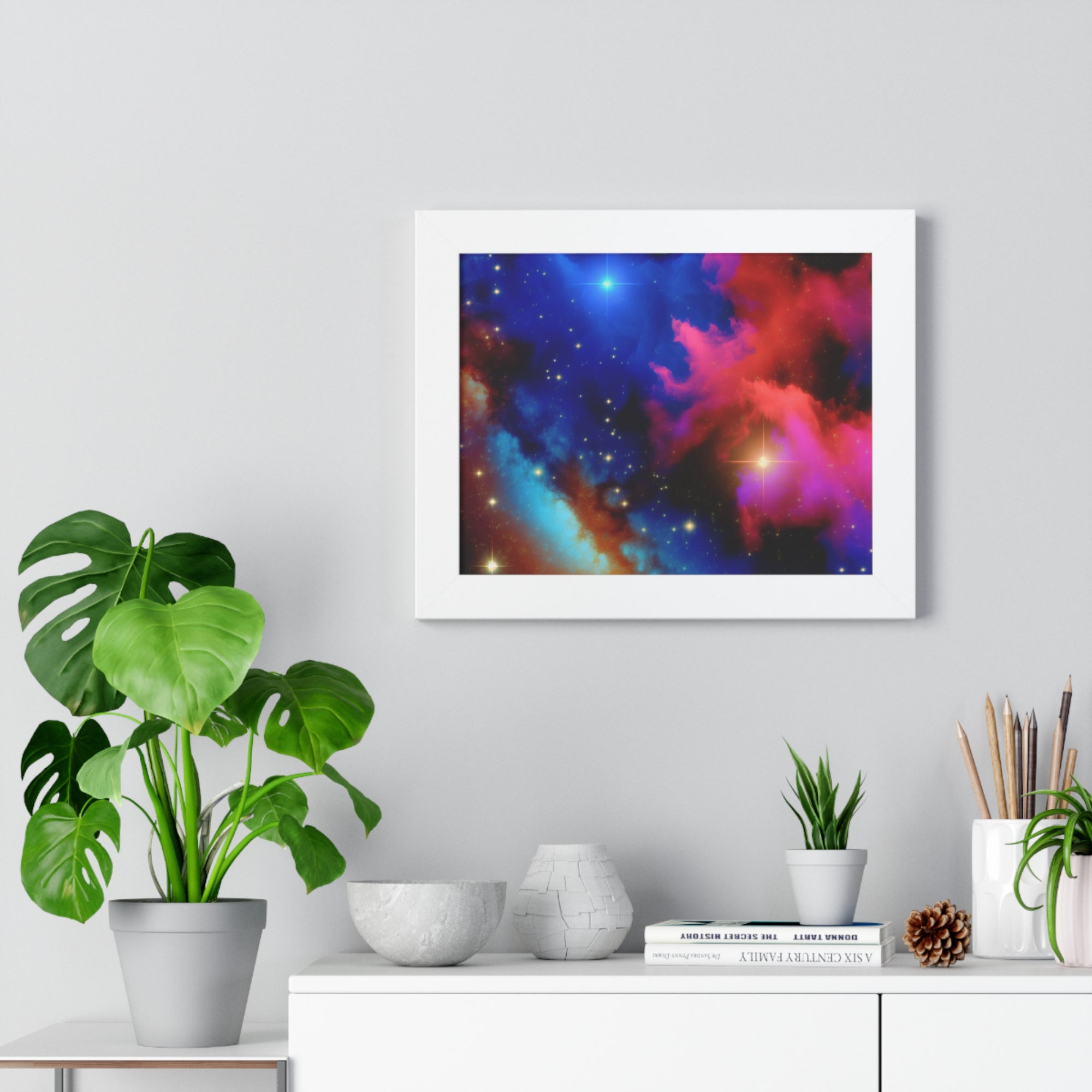 Celestial Whirl and Daze | Framed Print