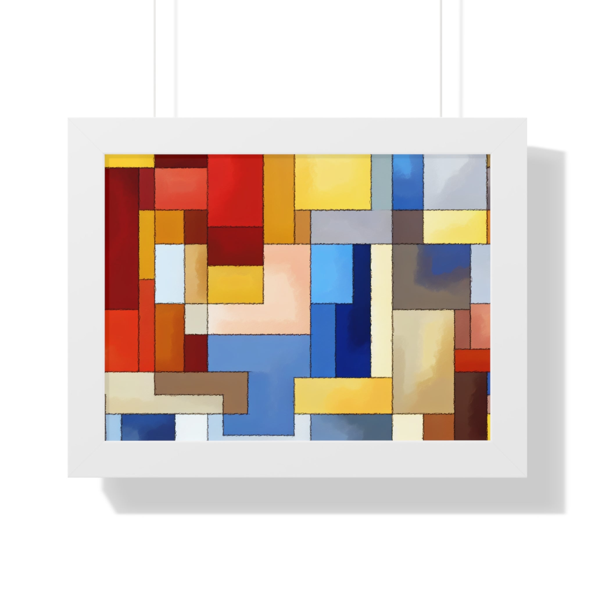 Fragmented Resonance | Framed Print