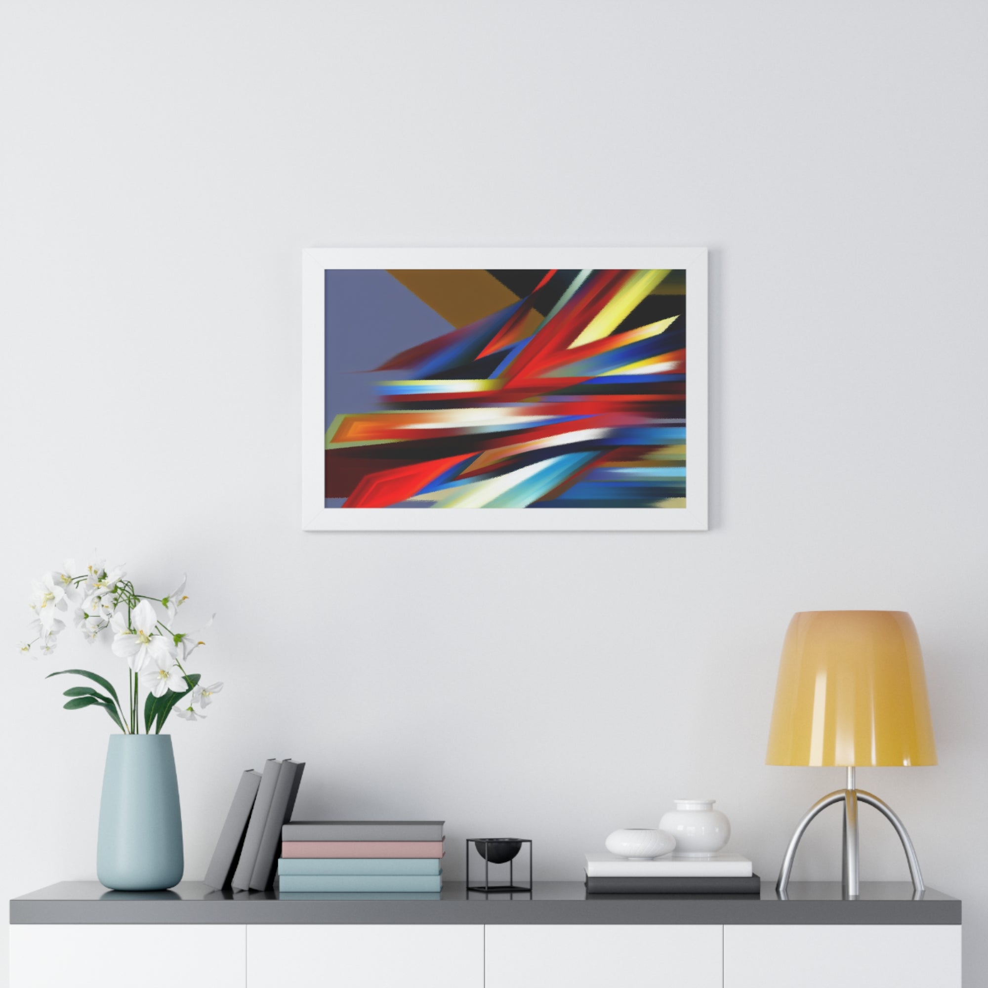 Chaotic Harmony Expressed | Framed Print