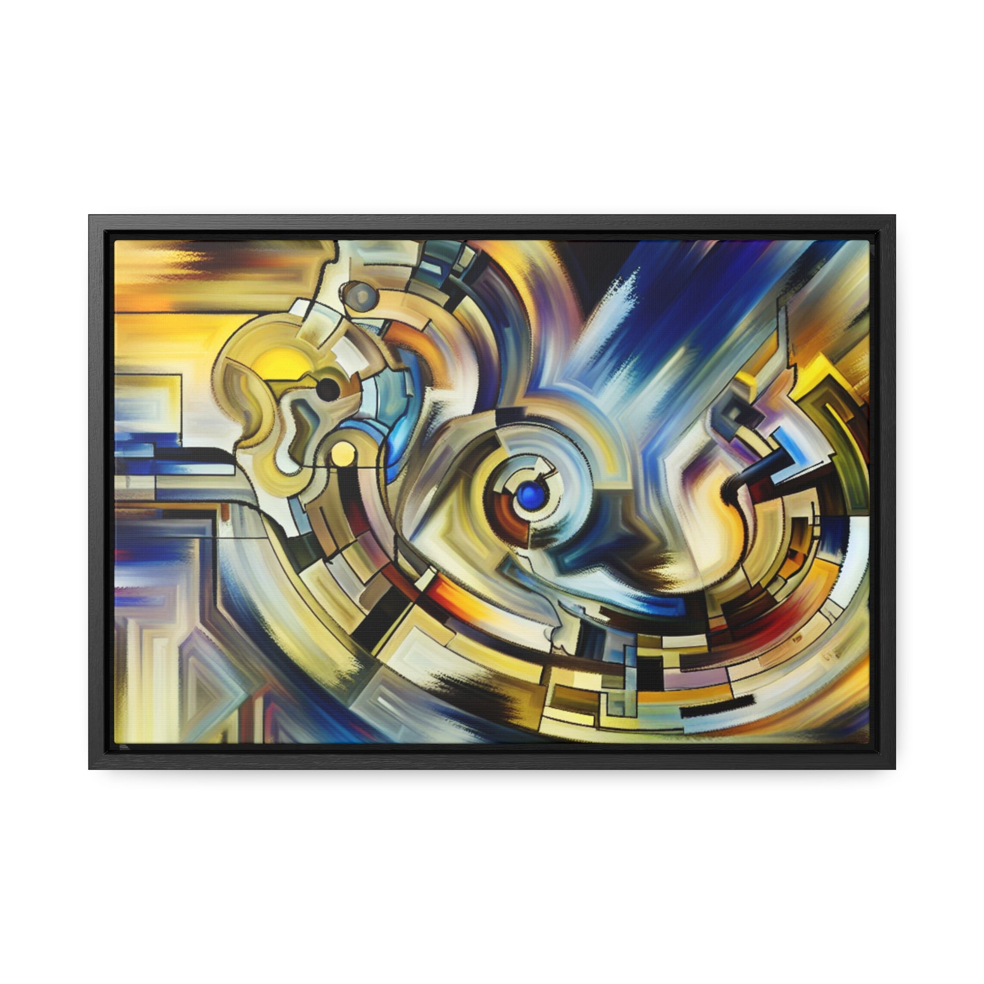 Kinetic Symphony of Chaos | Framed Canvas