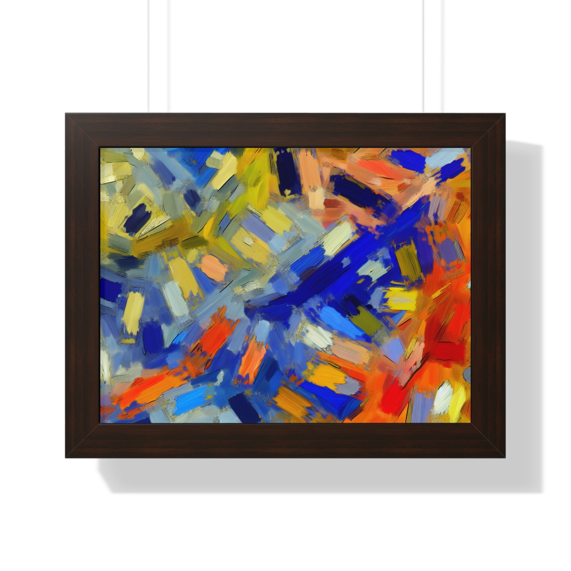 Chromatic Dance of Emotion | Framed Print