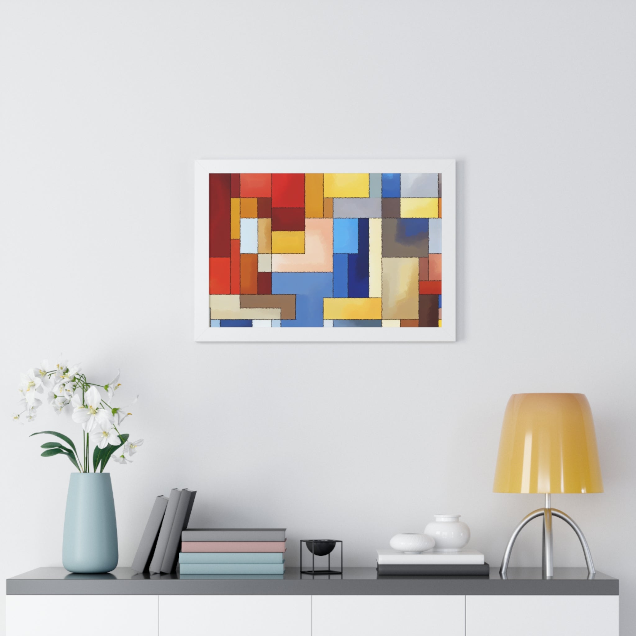 Fragmented Resonance | Framed Print