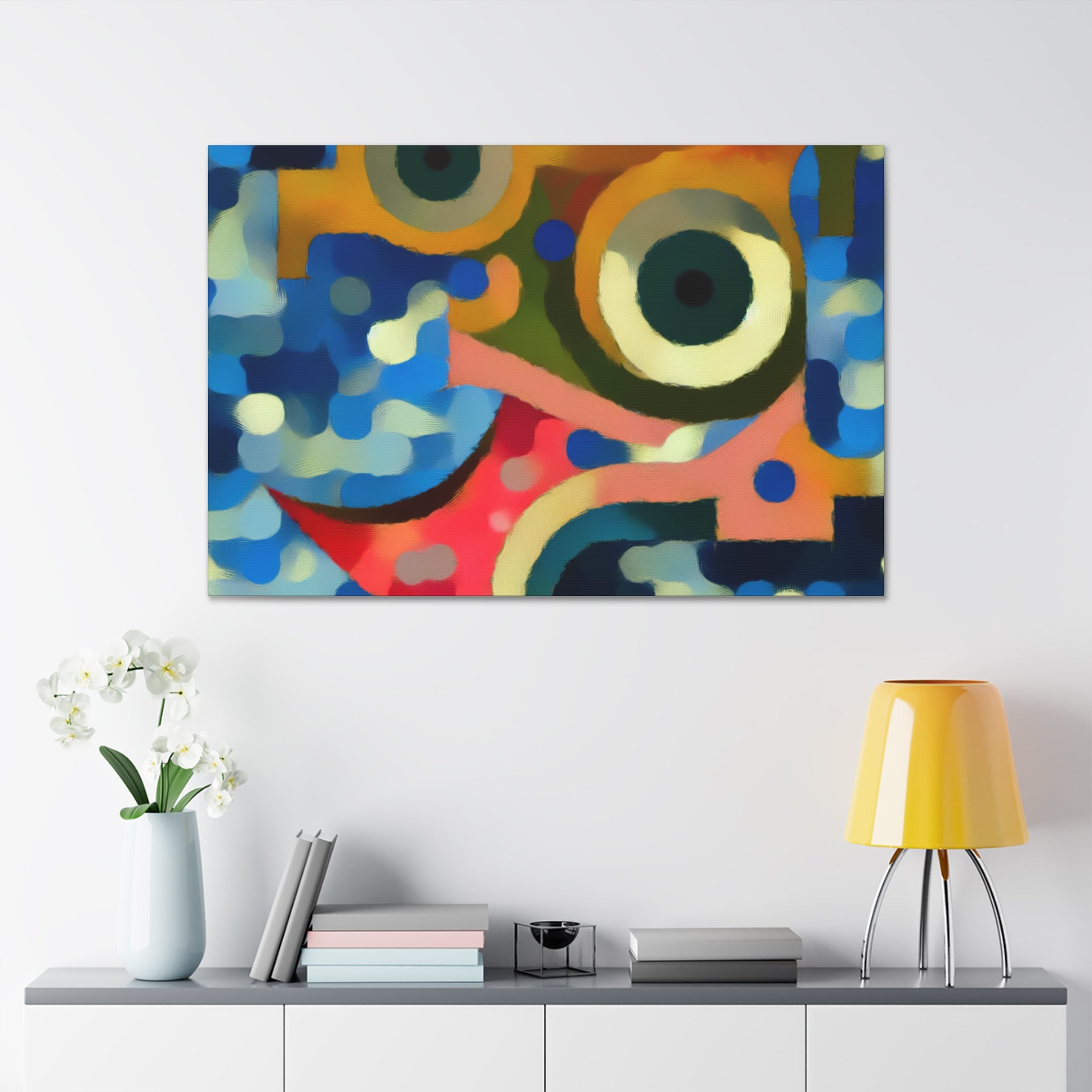 Oceanic Whispers and Kaleidoscope Dreams | Canvas