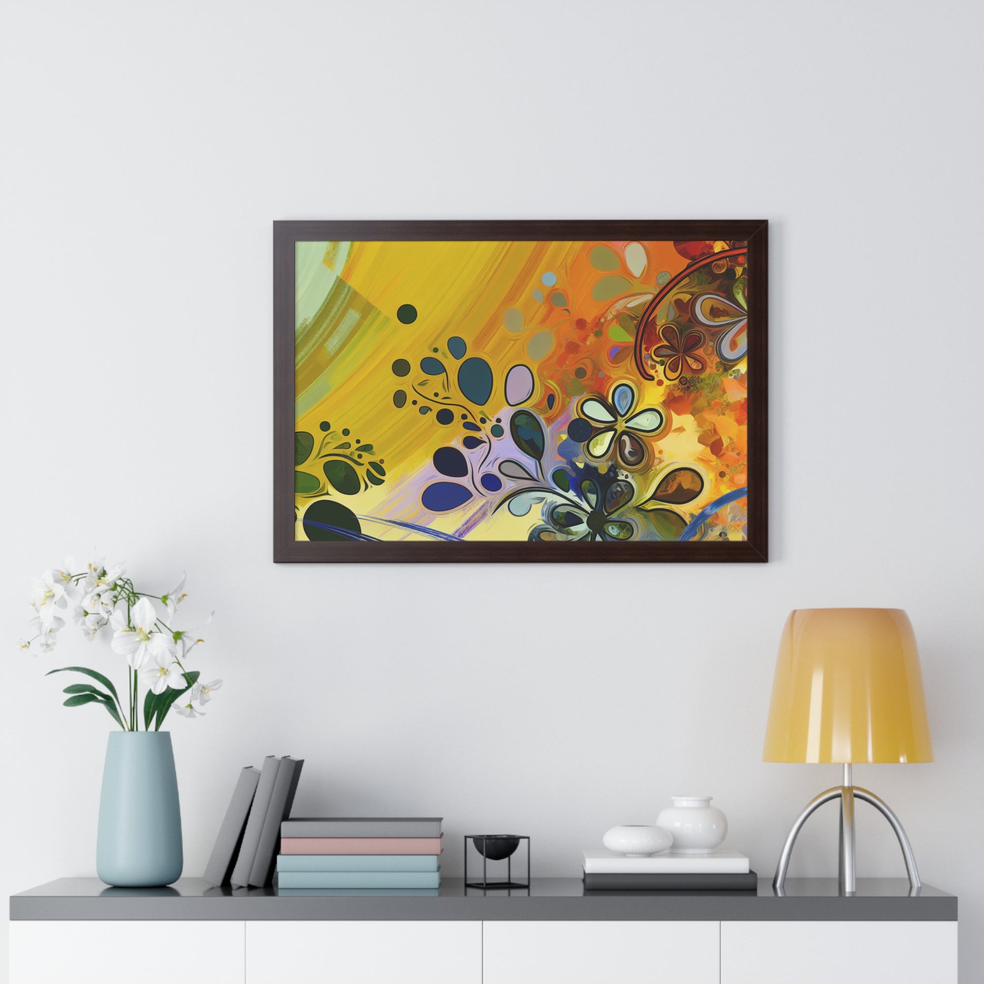 Whimsy in Bloom | Framed Print