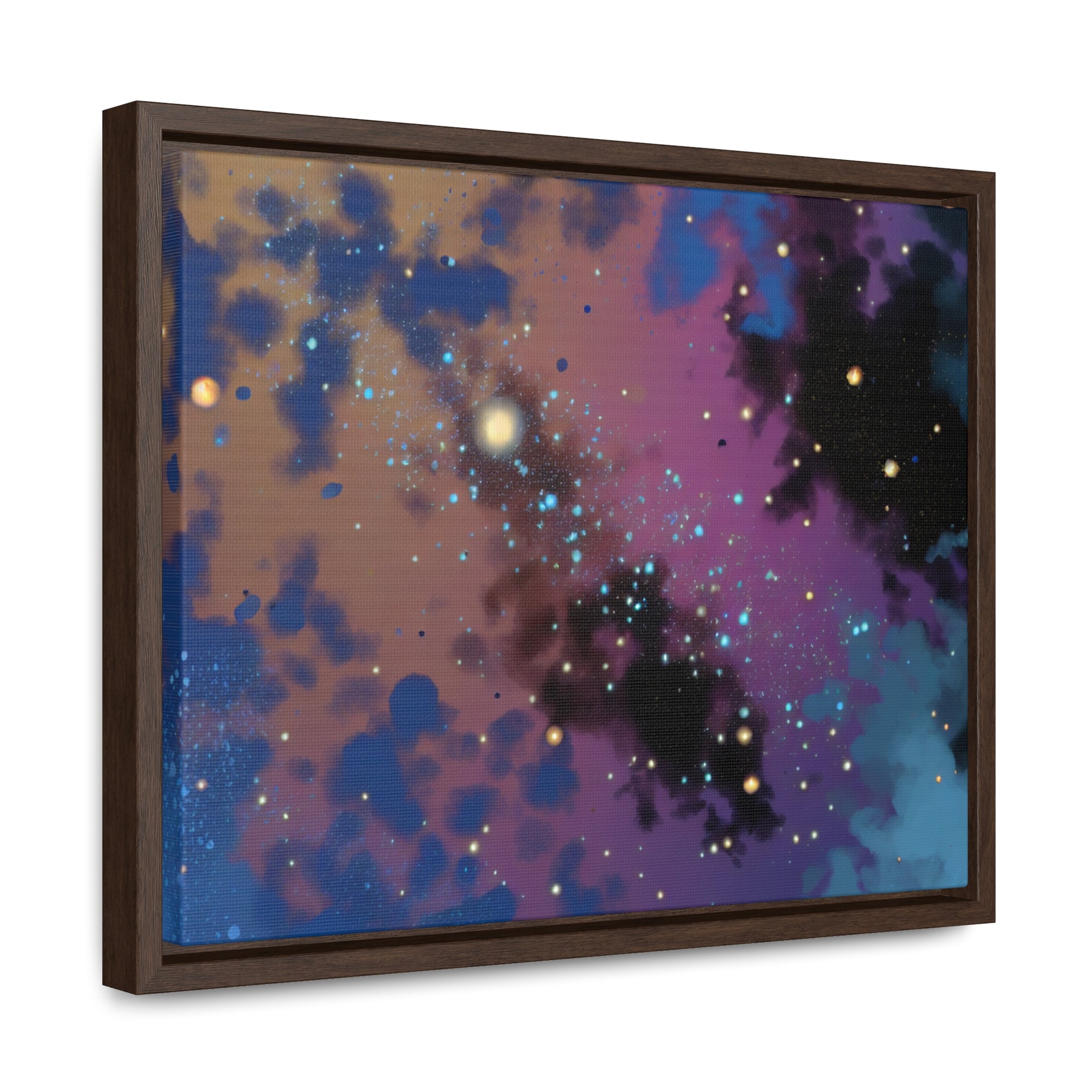 Galactic Whispers and Dreams | Framed Canvas