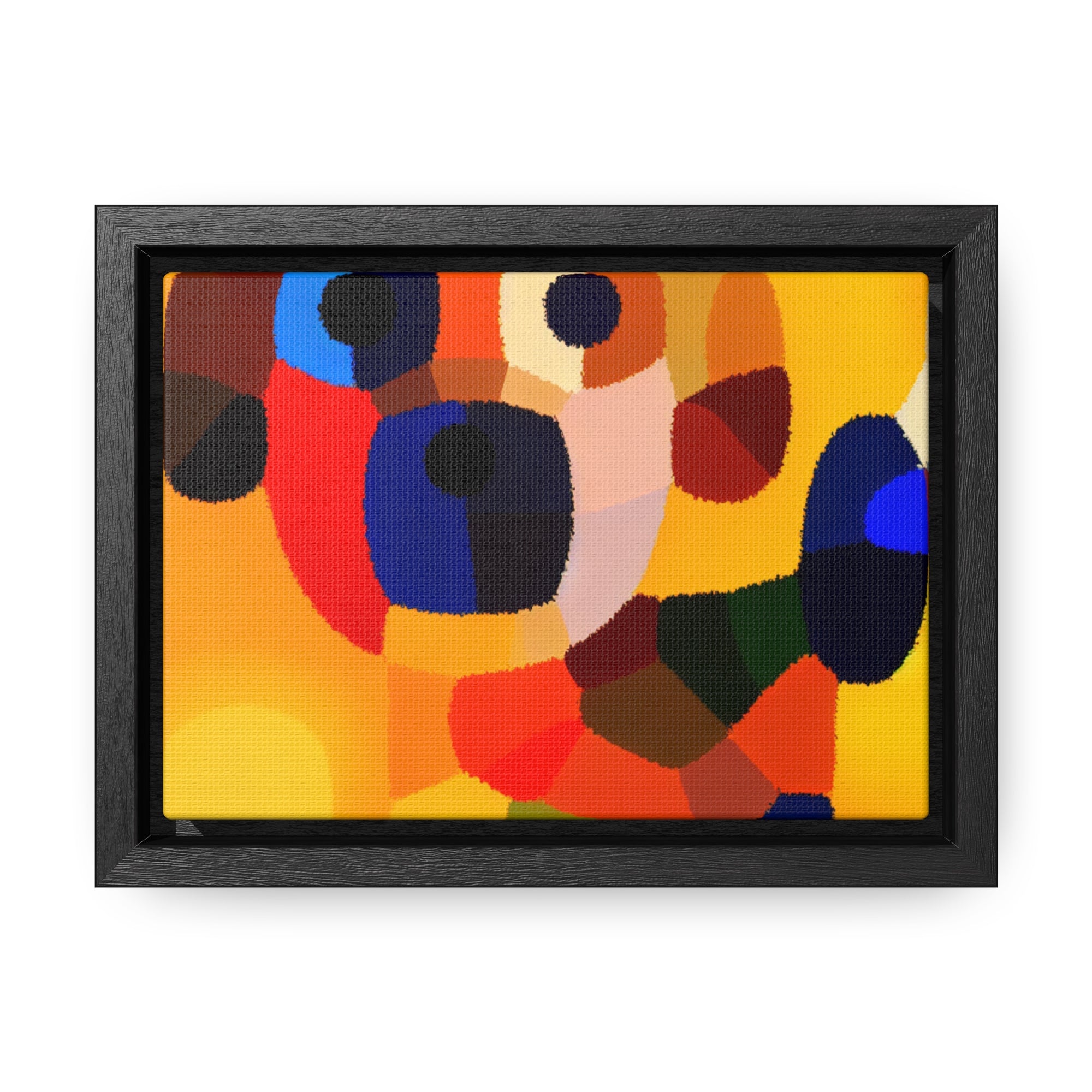 Patches of Playfulness | Framed Canvas