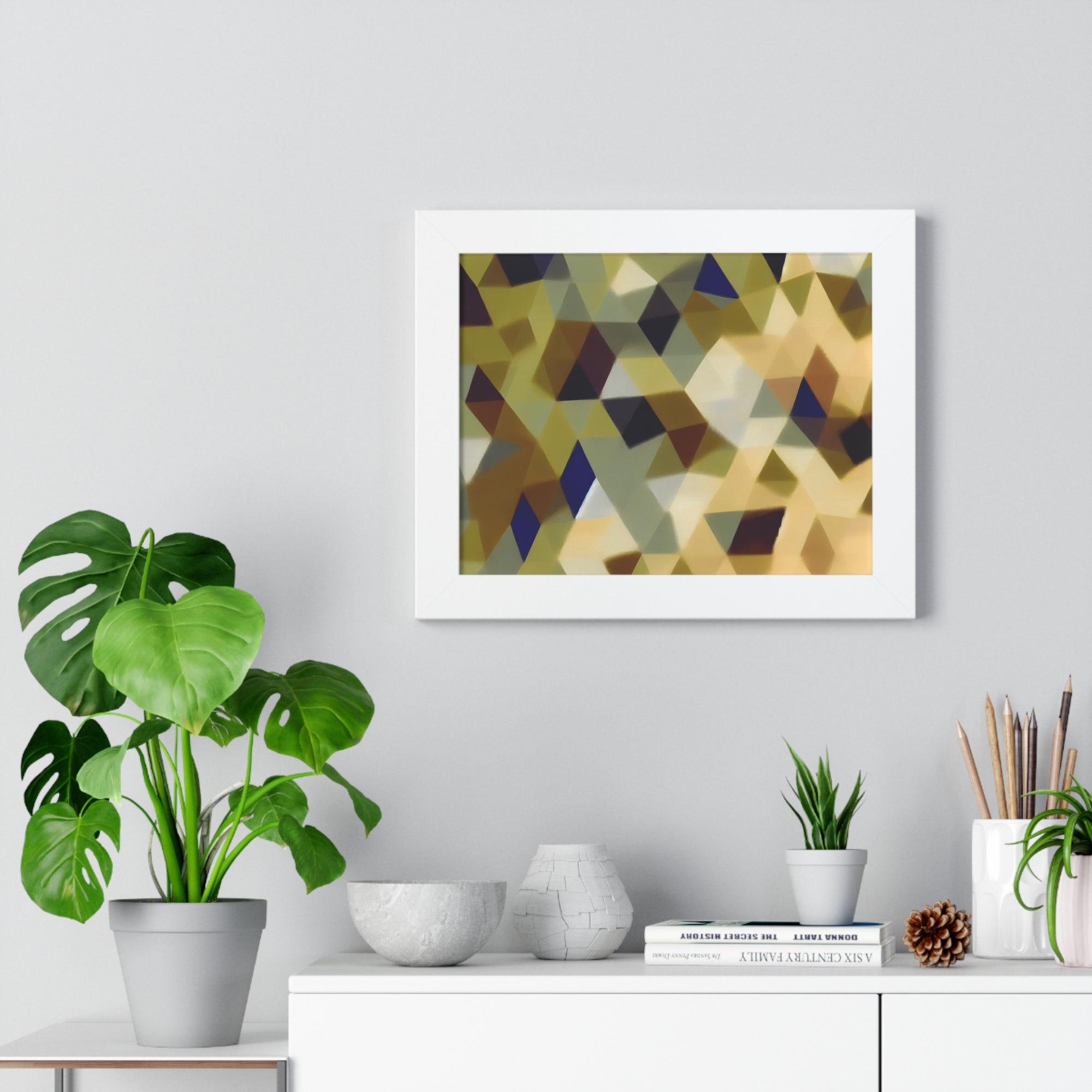 Retro Reflections and Whispers | Framed Print