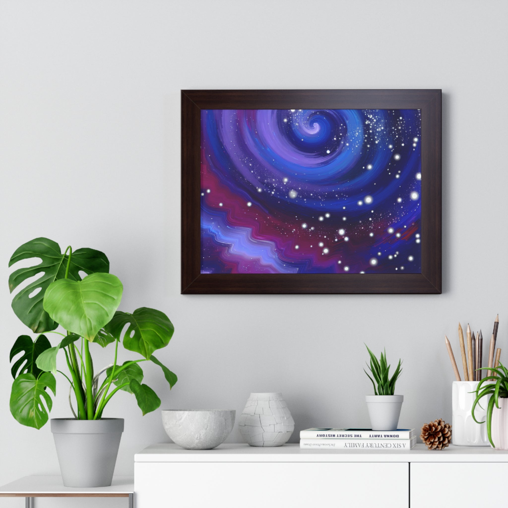 Celestial Whirlwind Dreams | Framed Print