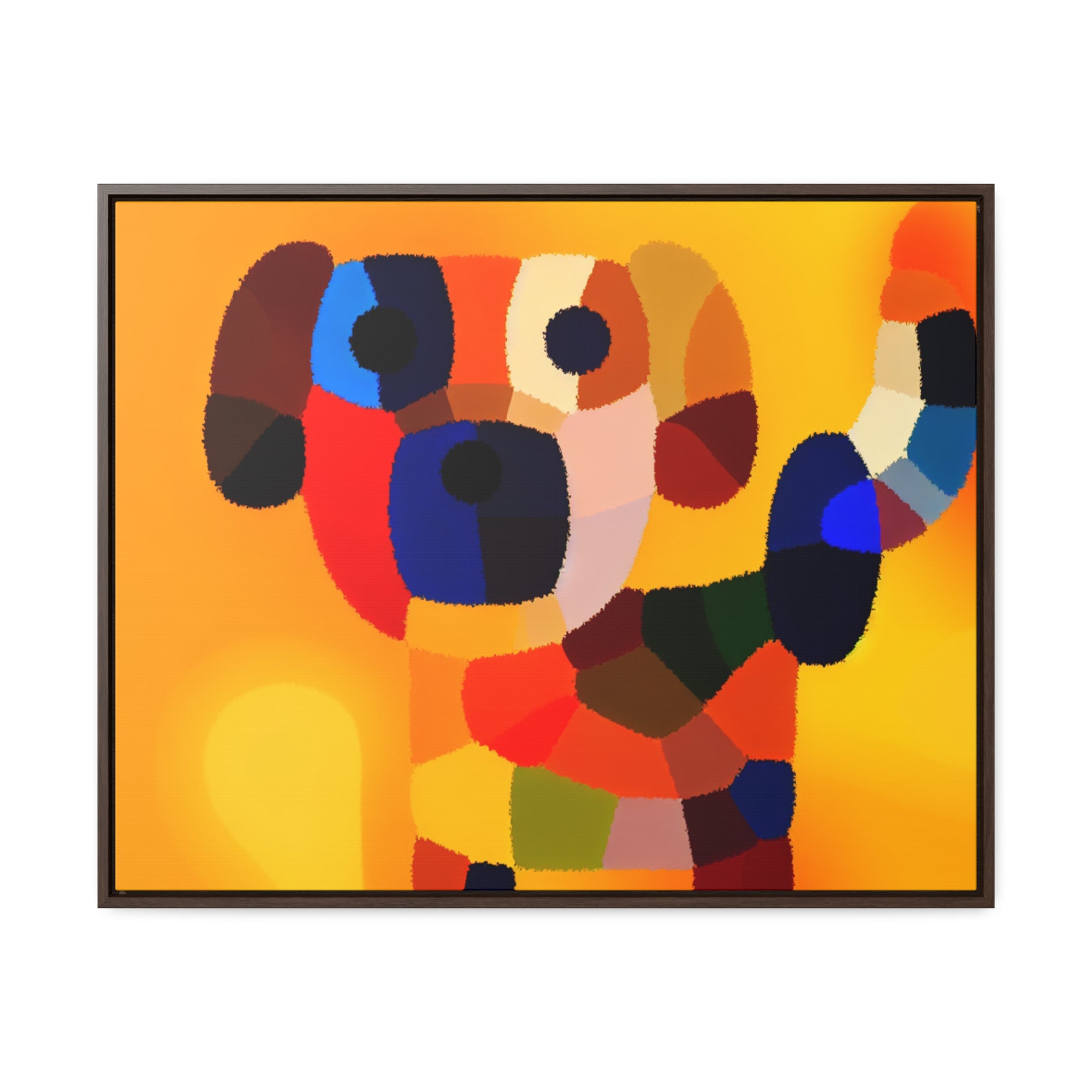 Patches of Playfulness | Framed Canvas