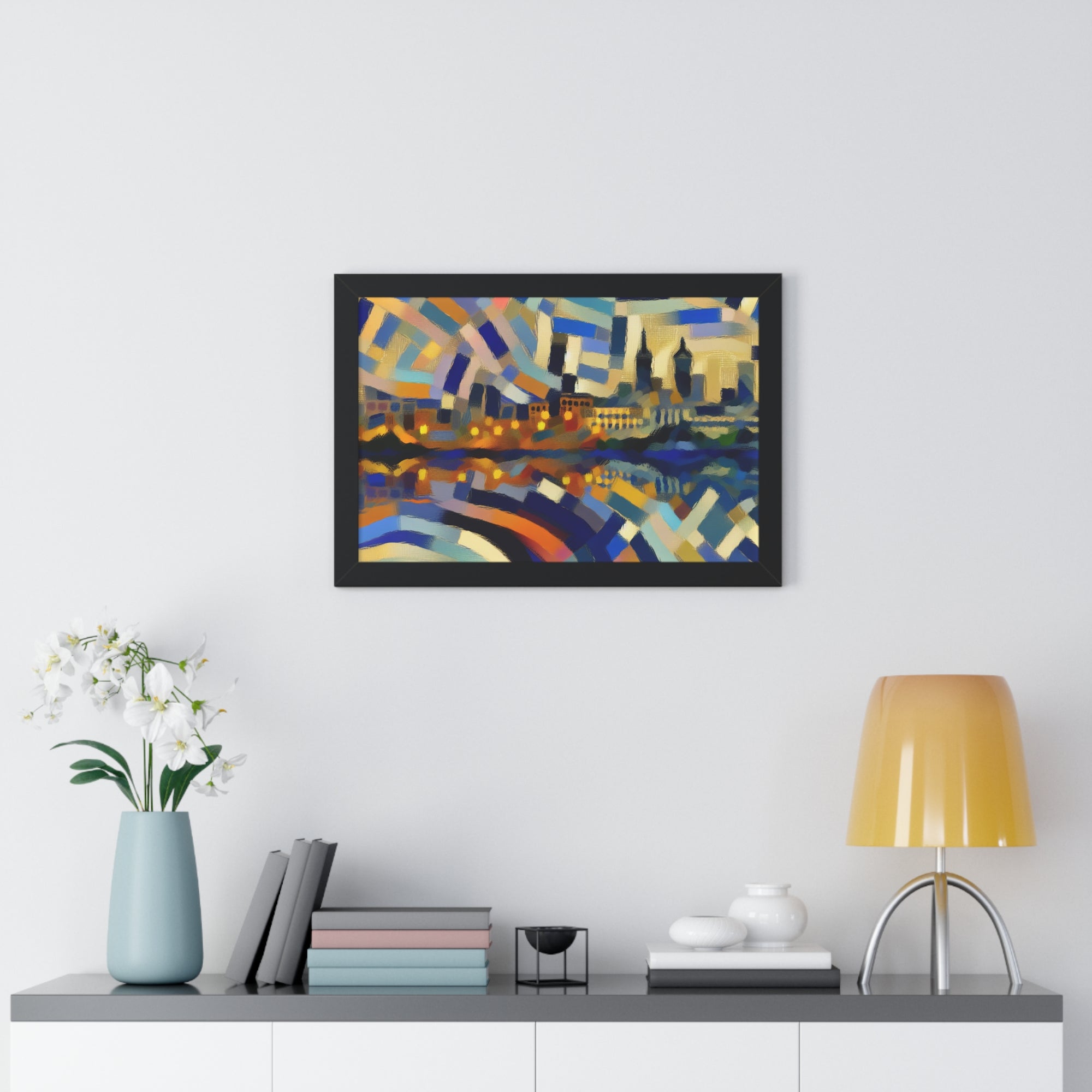 Urban Mirage and Flow | Framed Print