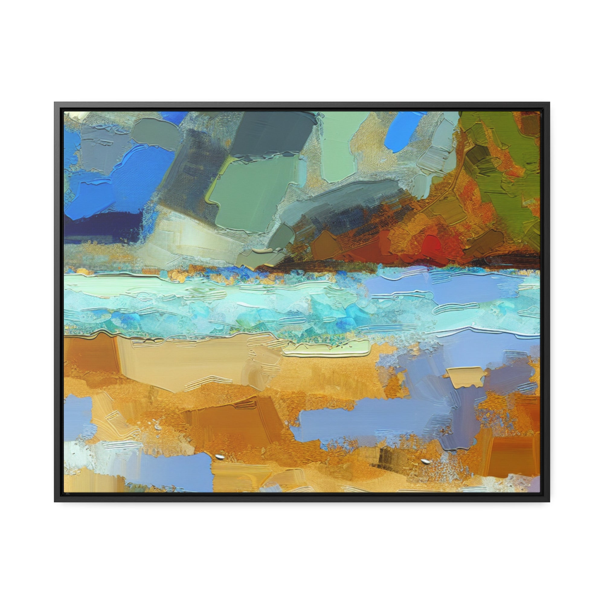 Seaside Reverie | Framed Canvas