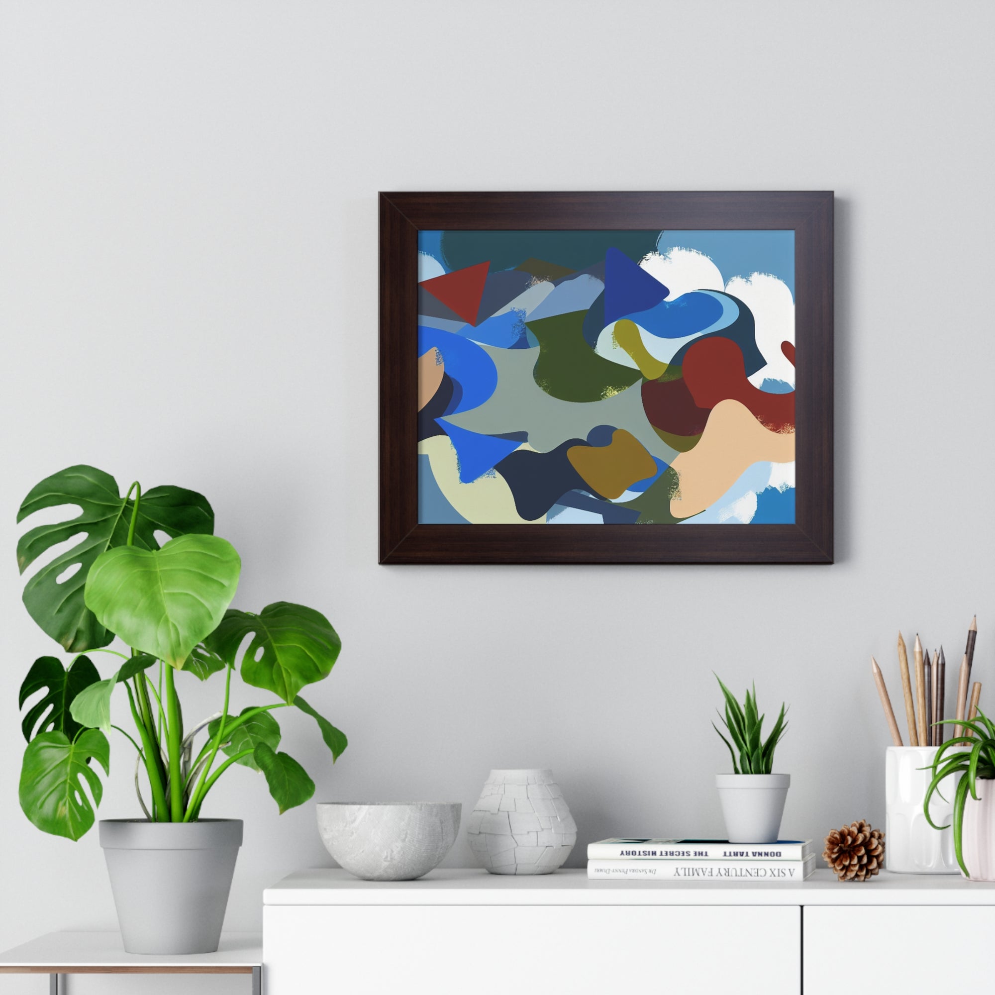 Elysian Echoes of Earth | Framed Print