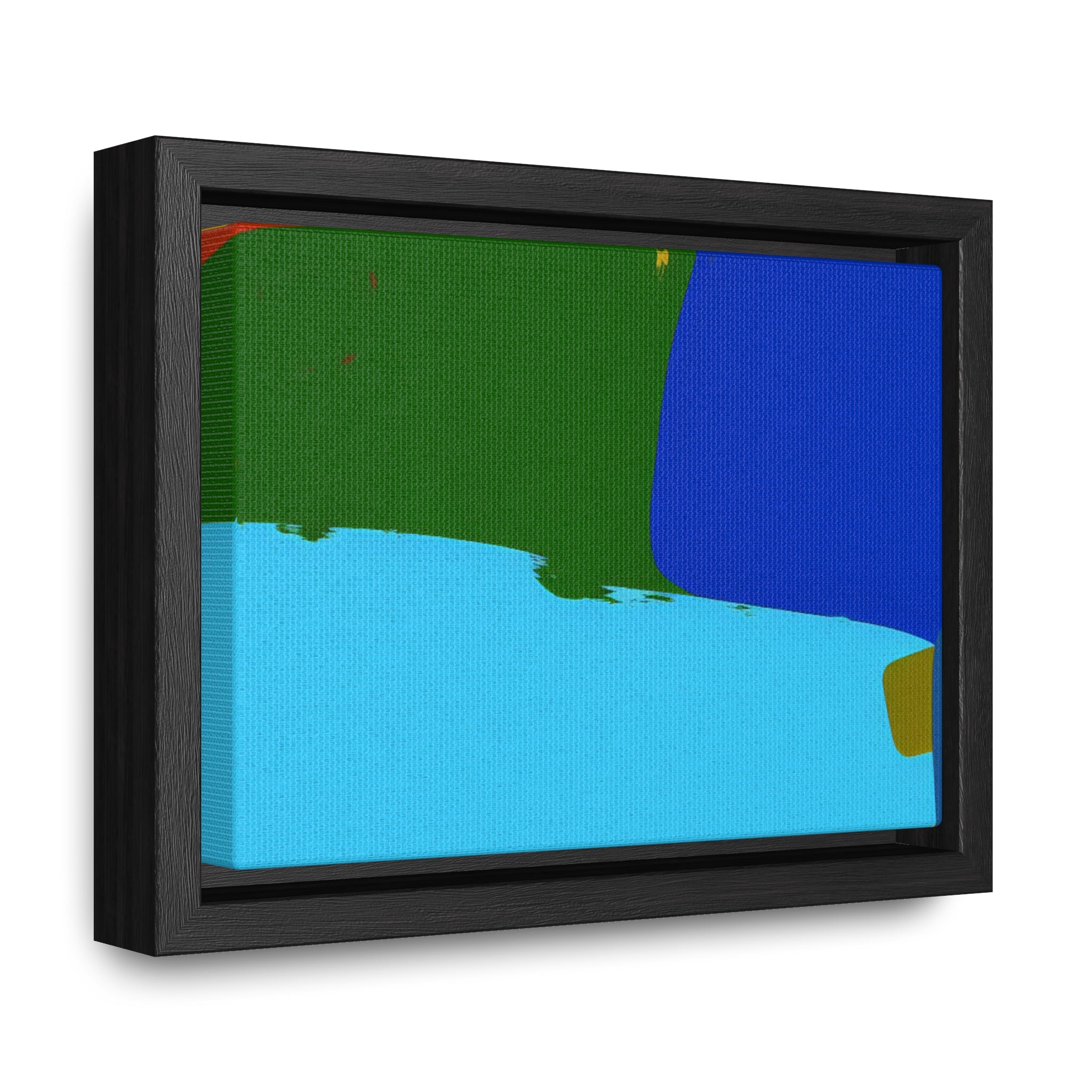 Vibrant Echoes of Energy | Framed Canvas