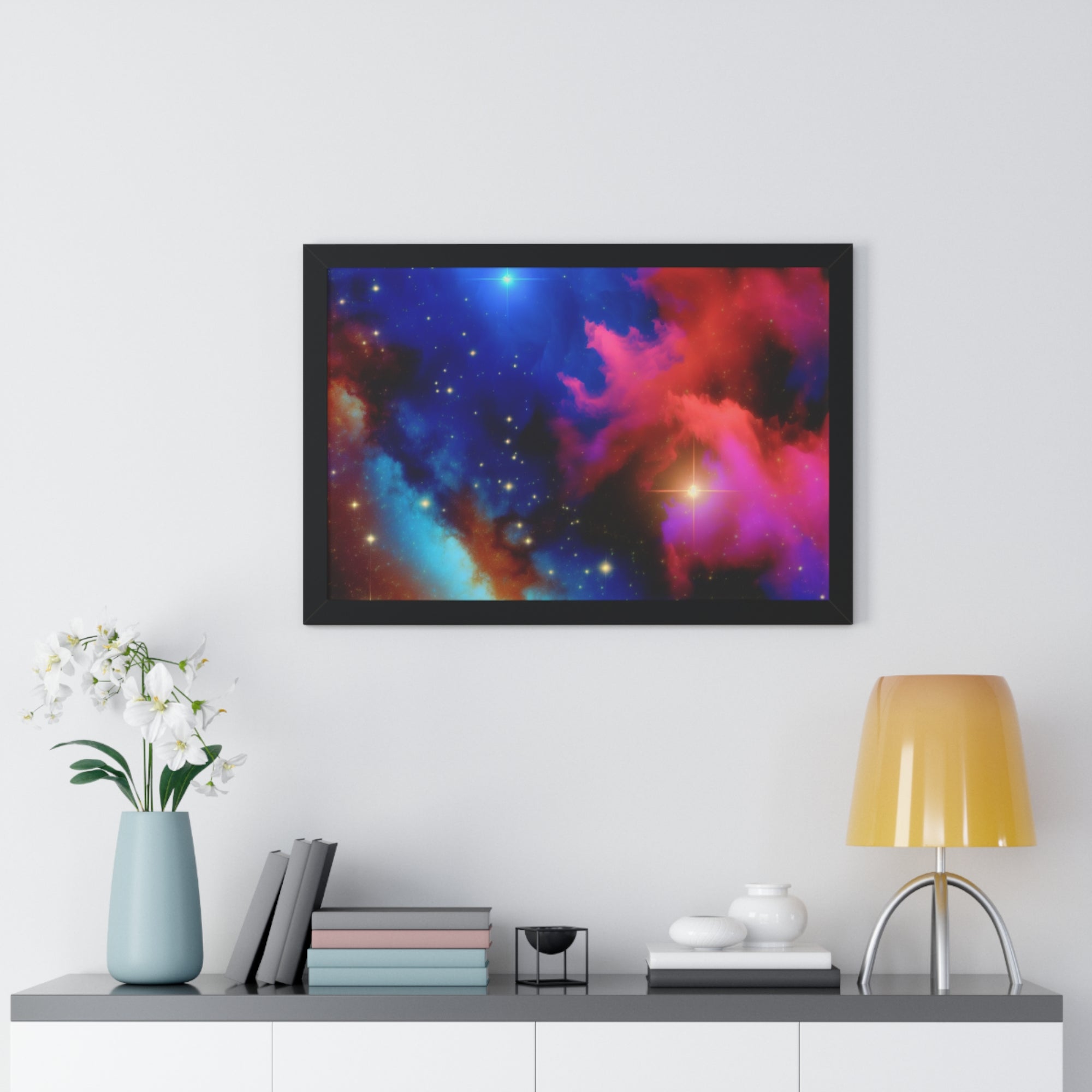 Celestial Whirl and Daze | Framed Print